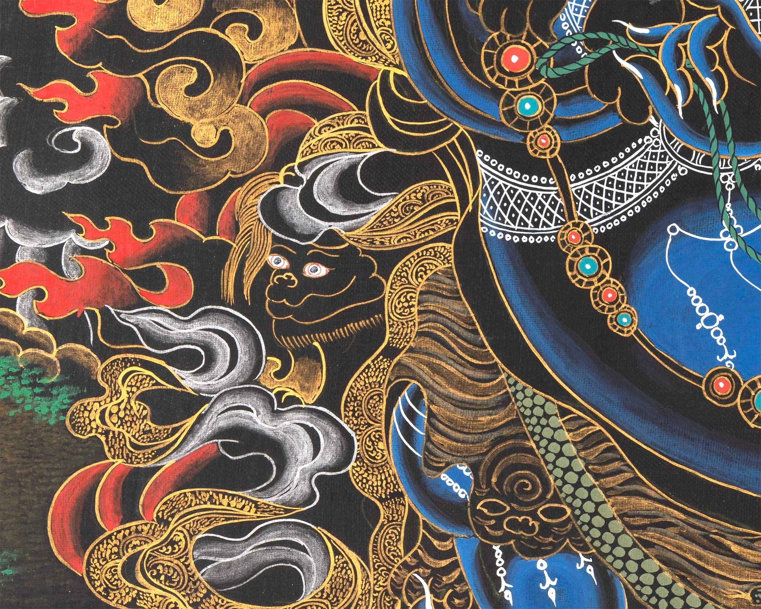 Mahakala Thangka | Canvas Art