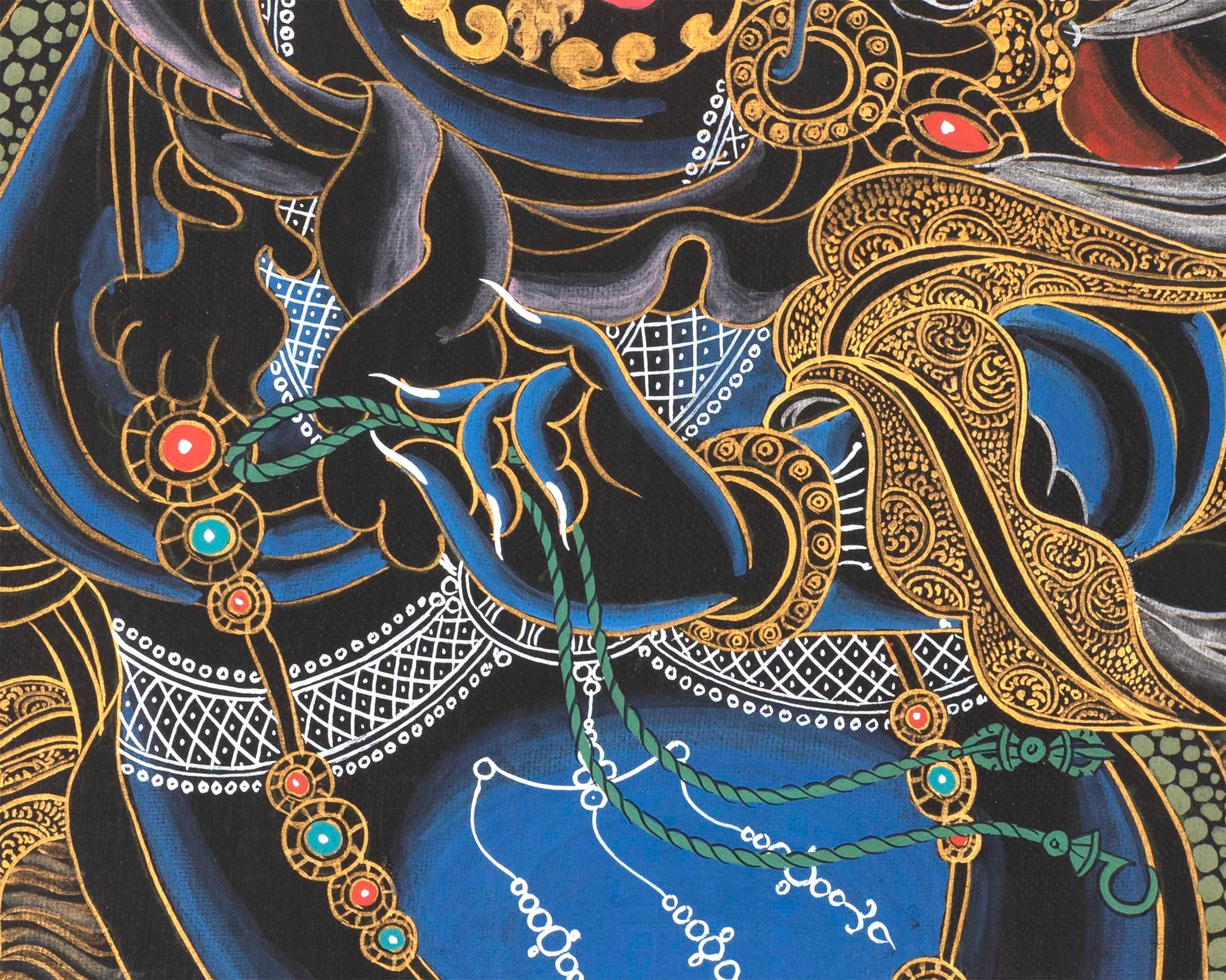 Mahakala Thangka | Canvas Art