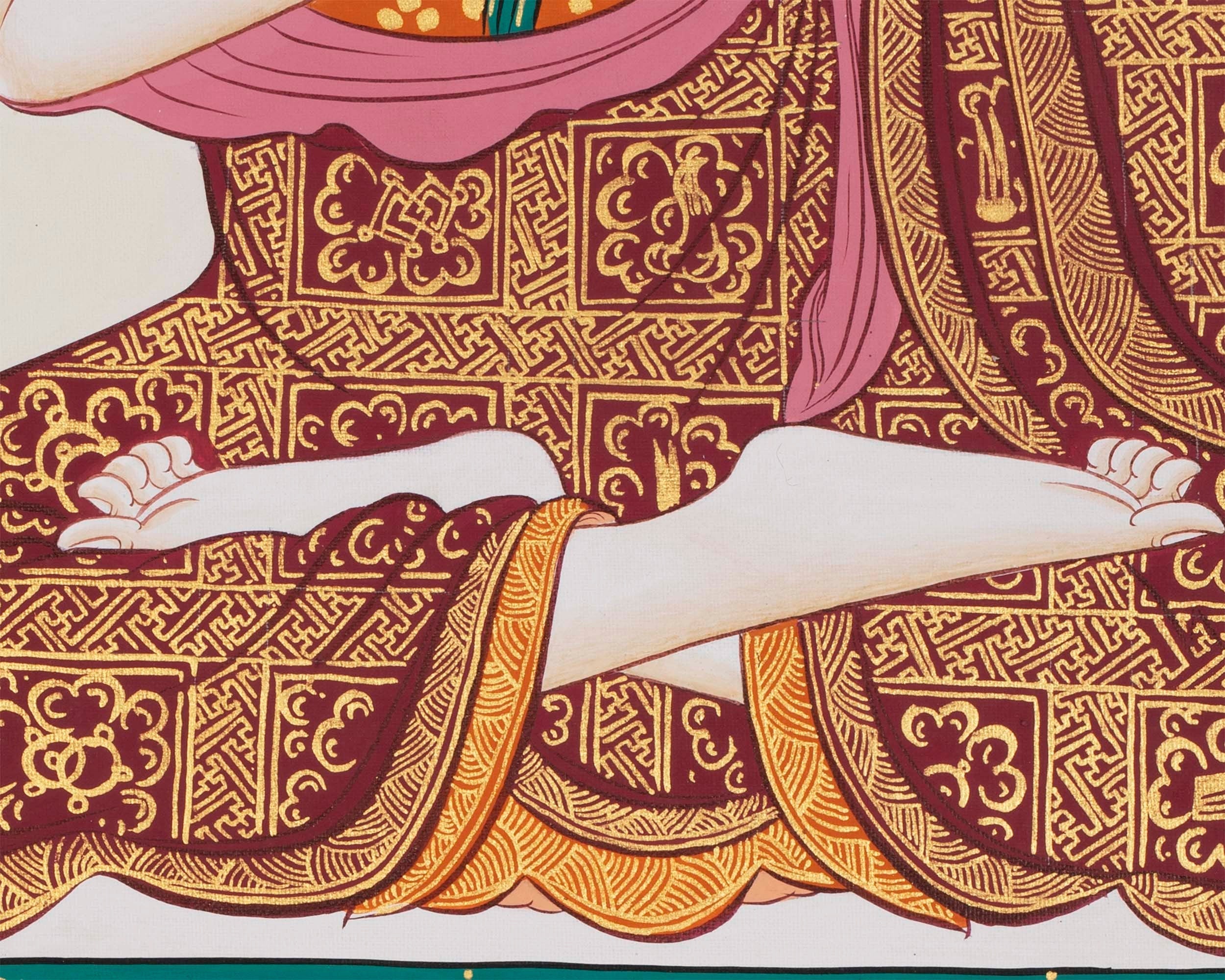 Vairocana Buddha Thangka | Spiritual Art