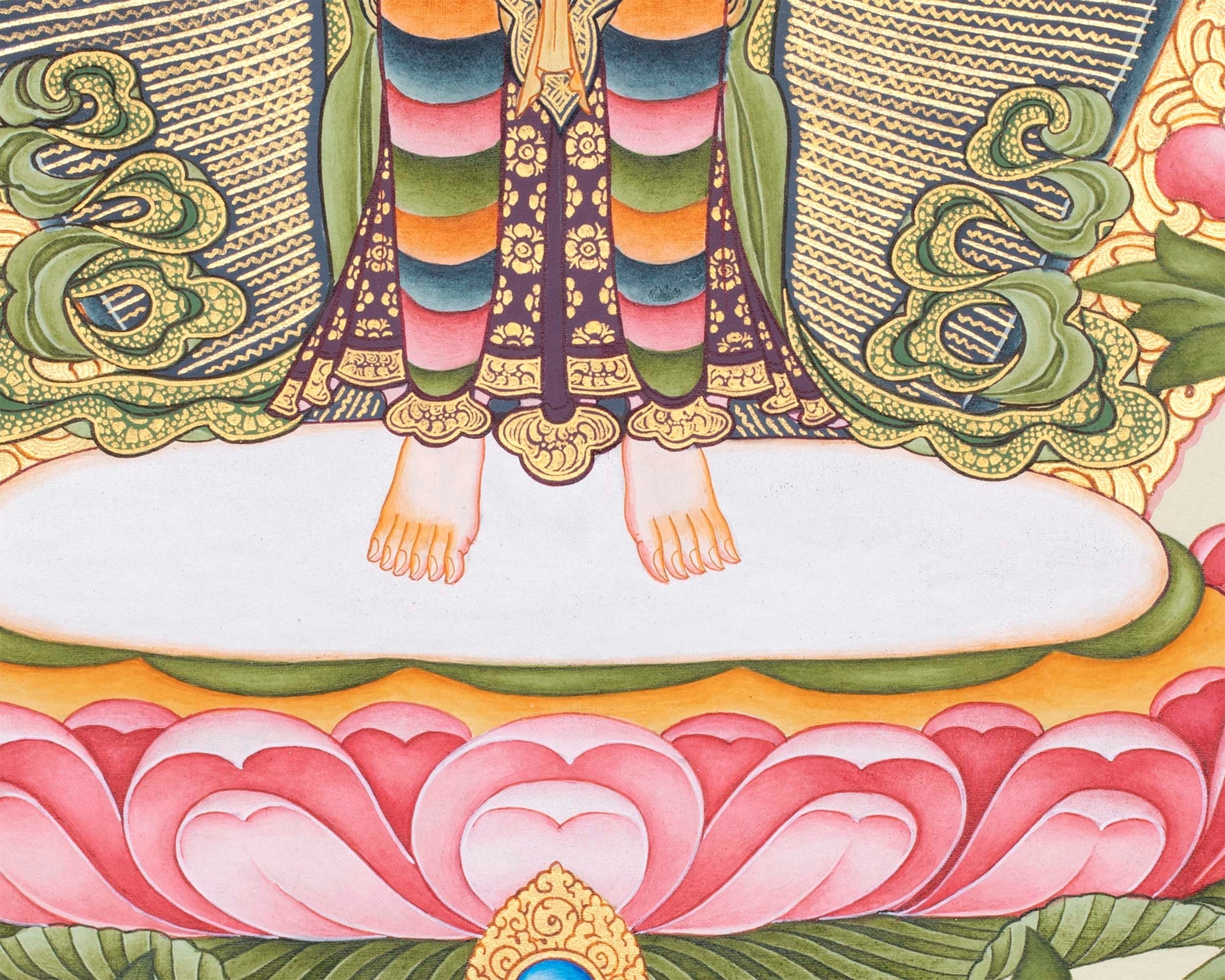 1,000 Armed Chenresig | Tibetan Hand Painting