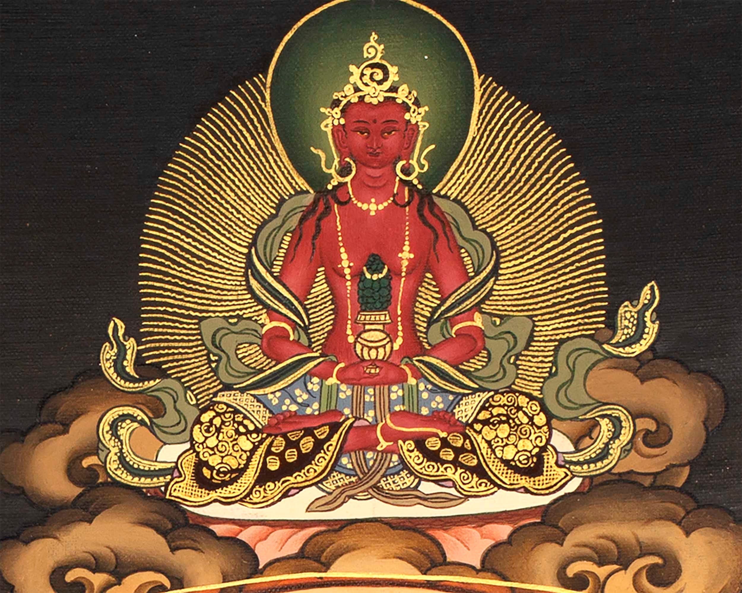 White Tara Female Bodhisattva | Mindfulness Meditation Art