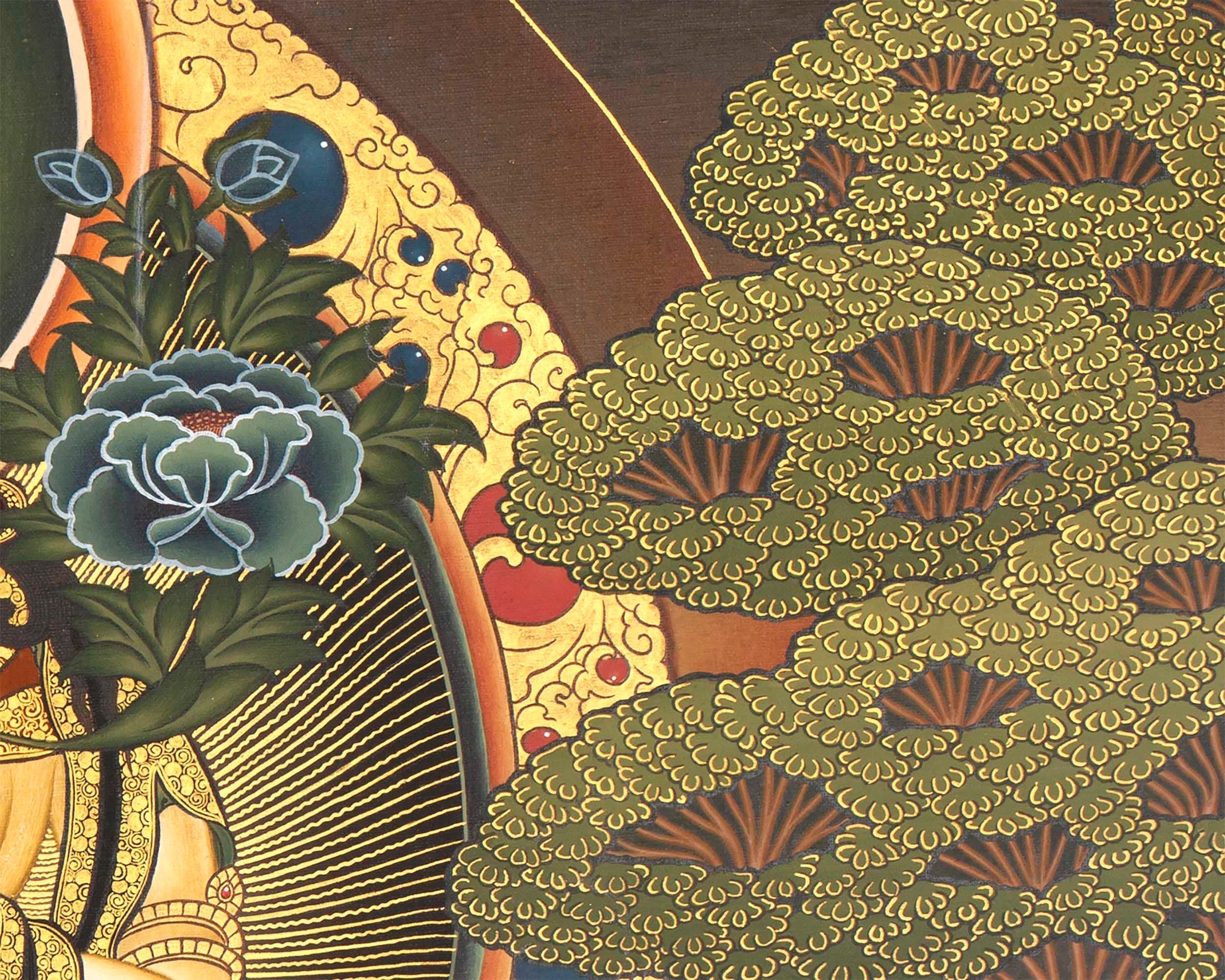 White Tara Female Bodhisattva | Mindfulness Meditation Art