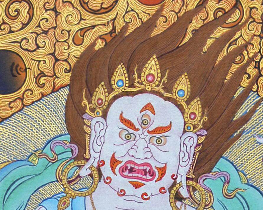 white mahakala