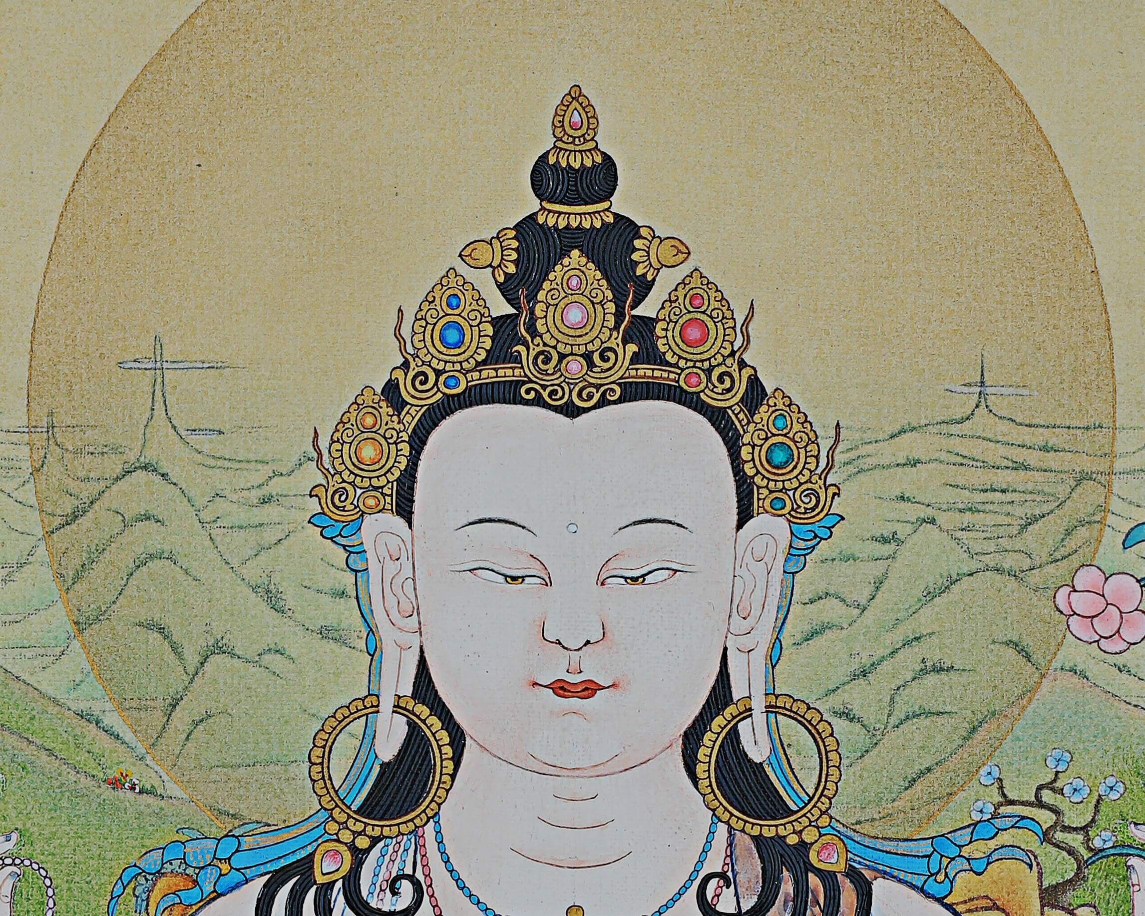 chenrezig thangka