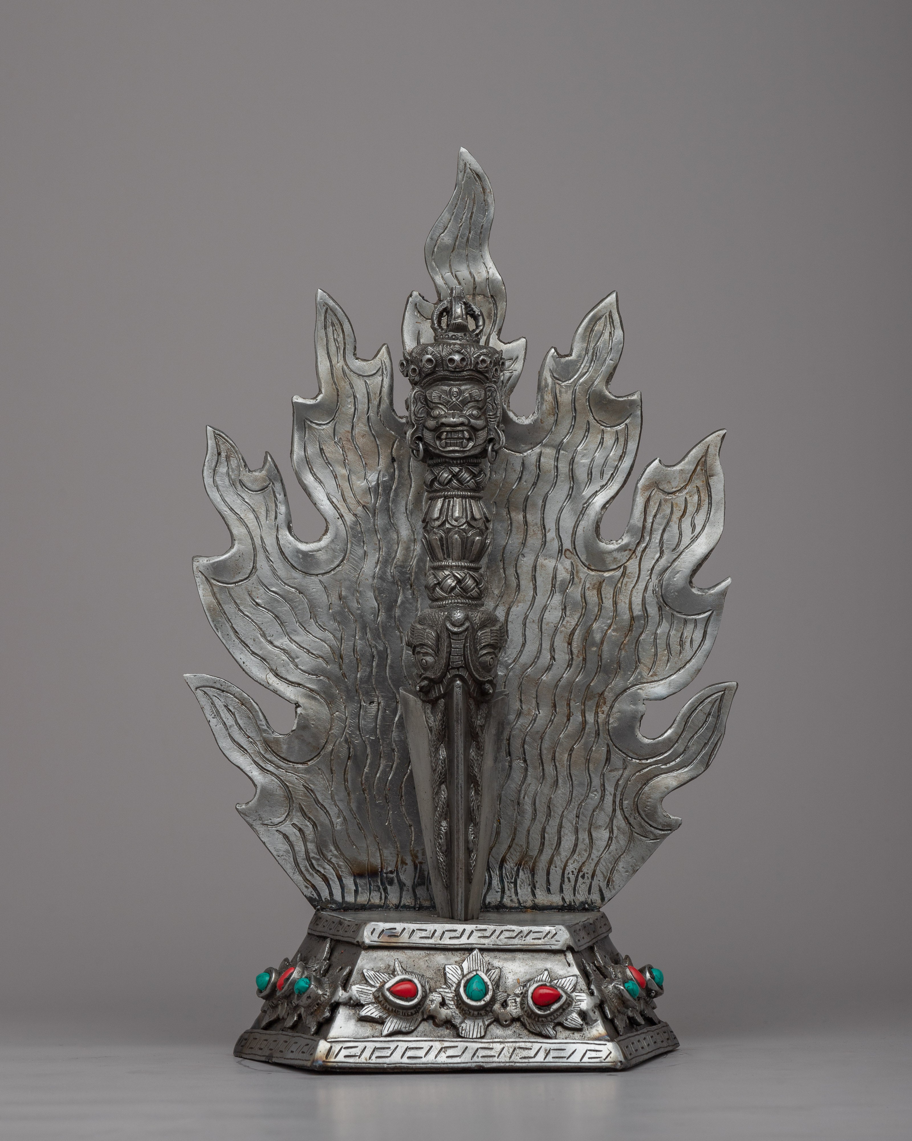 Iron Phurba Ritual Dagger