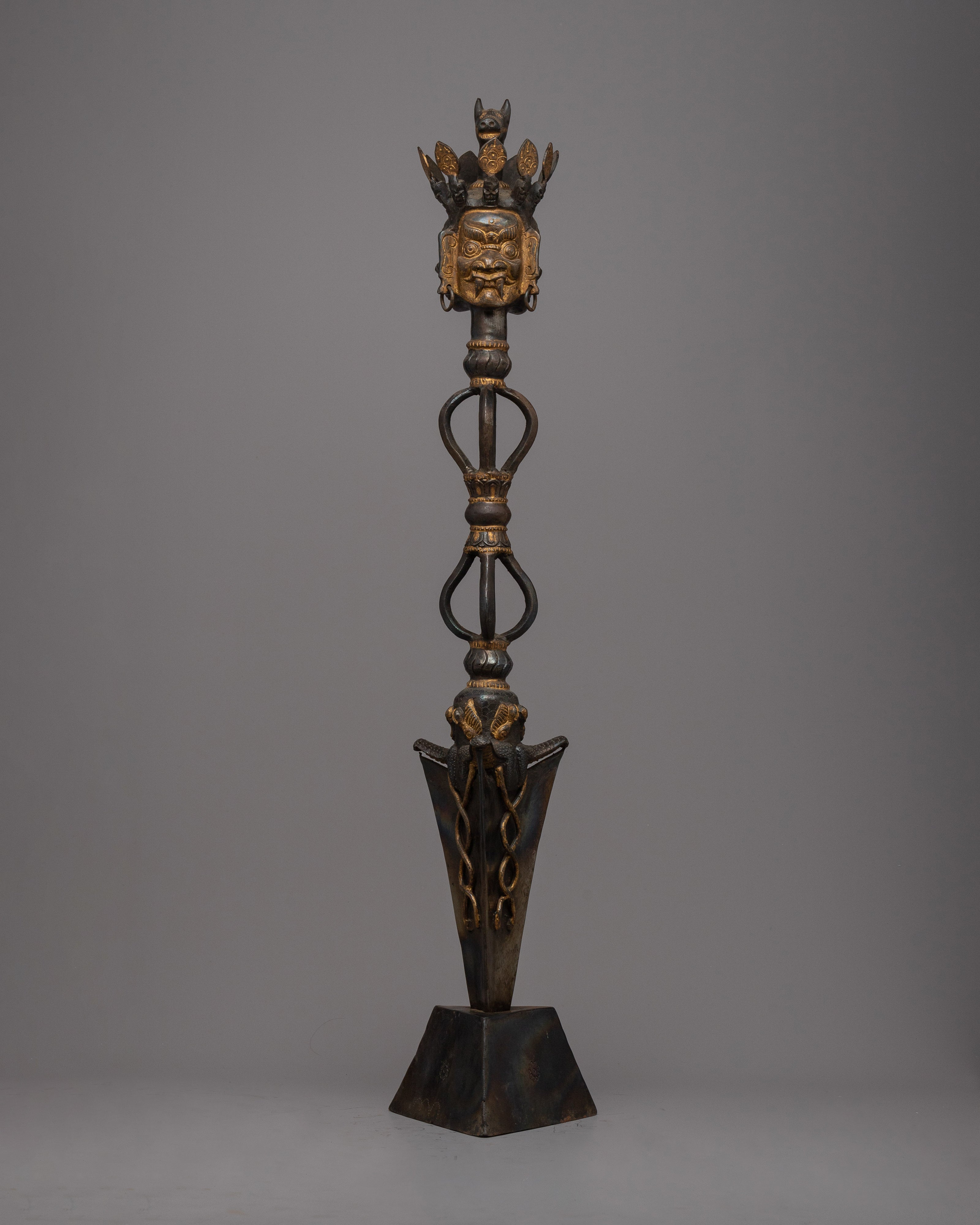 Handcrafted Phurba with Three Faces