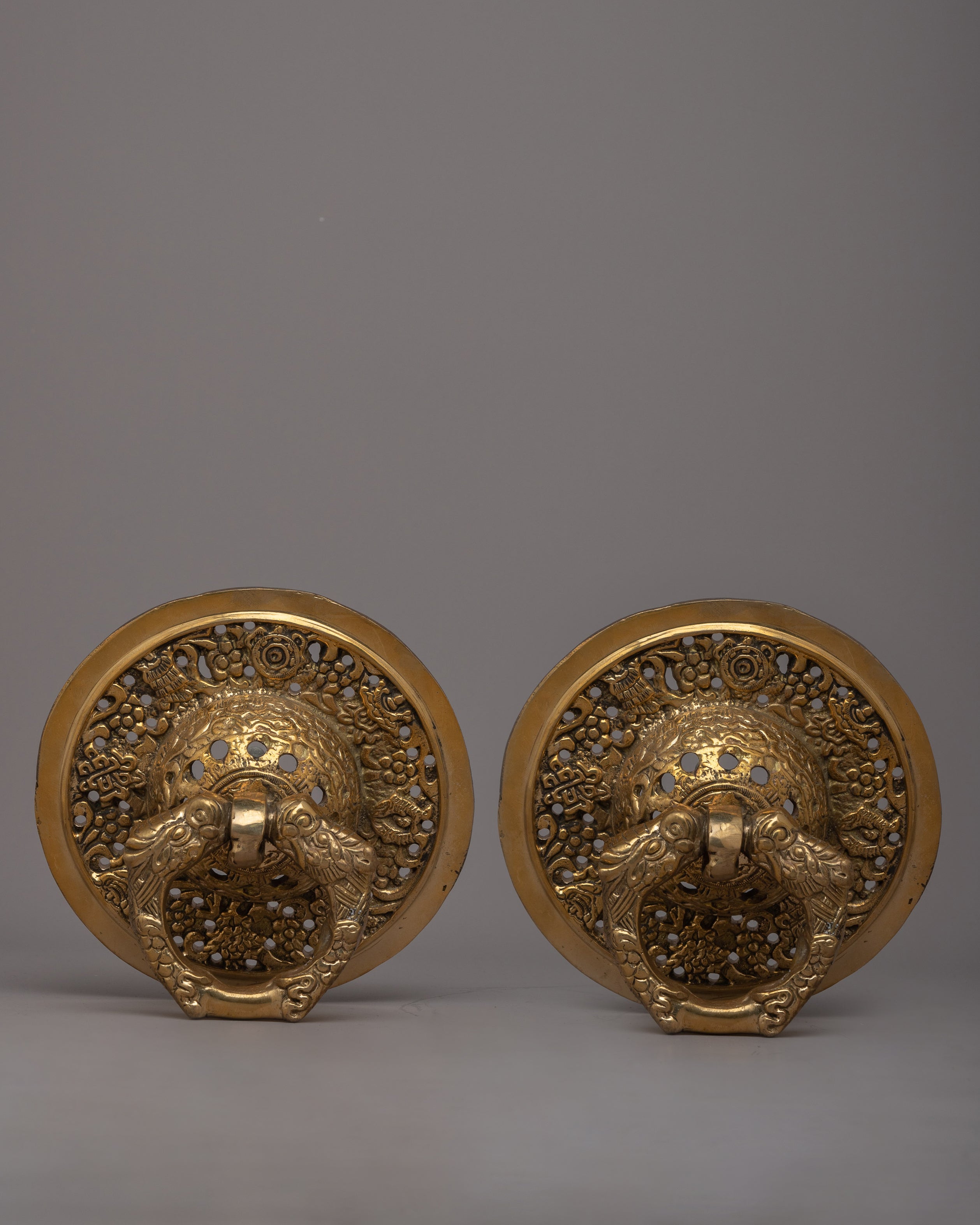 Round Brass Door Knocker