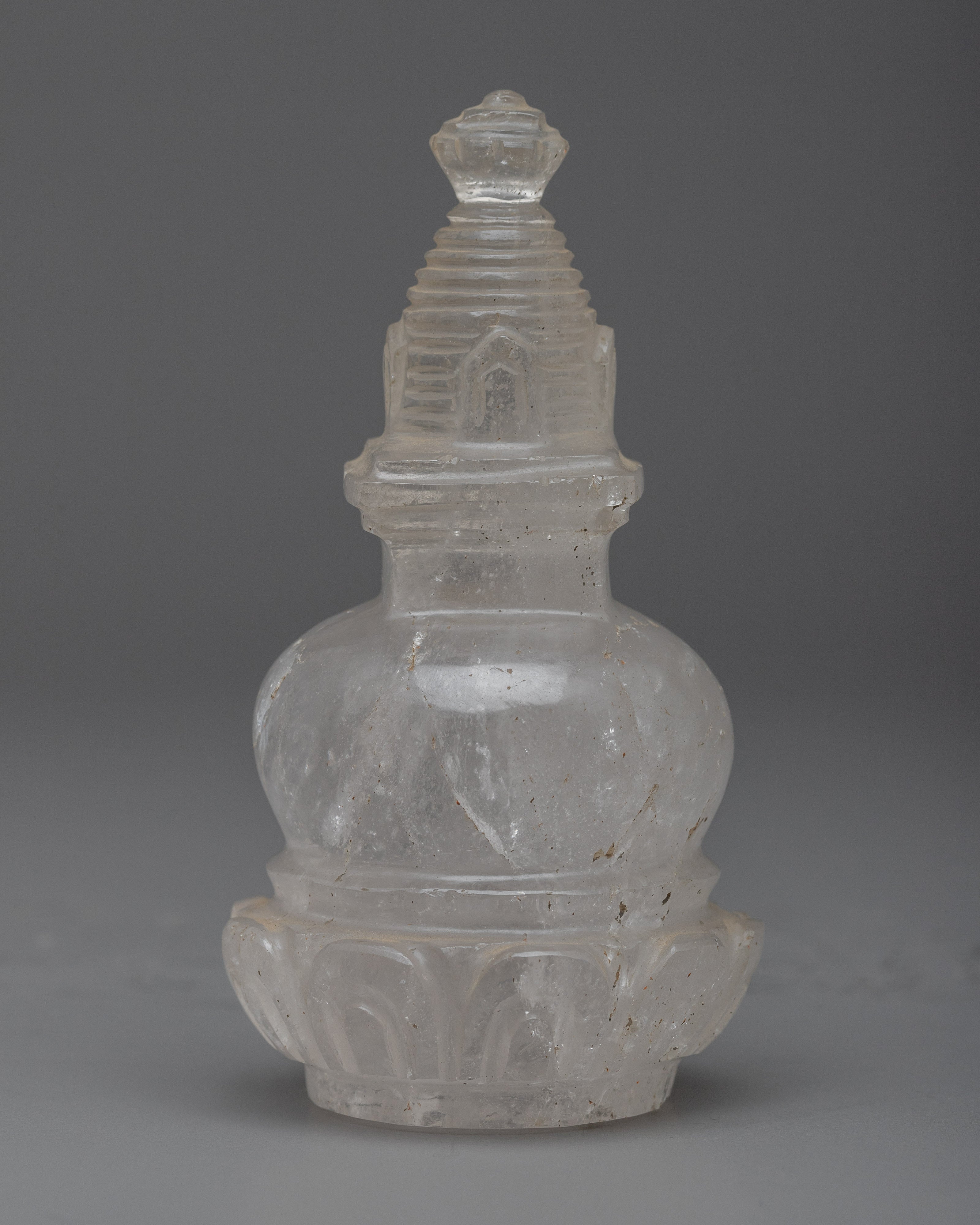 Spiritual Crystal Stupa Figurine | Symbol of Transformation
