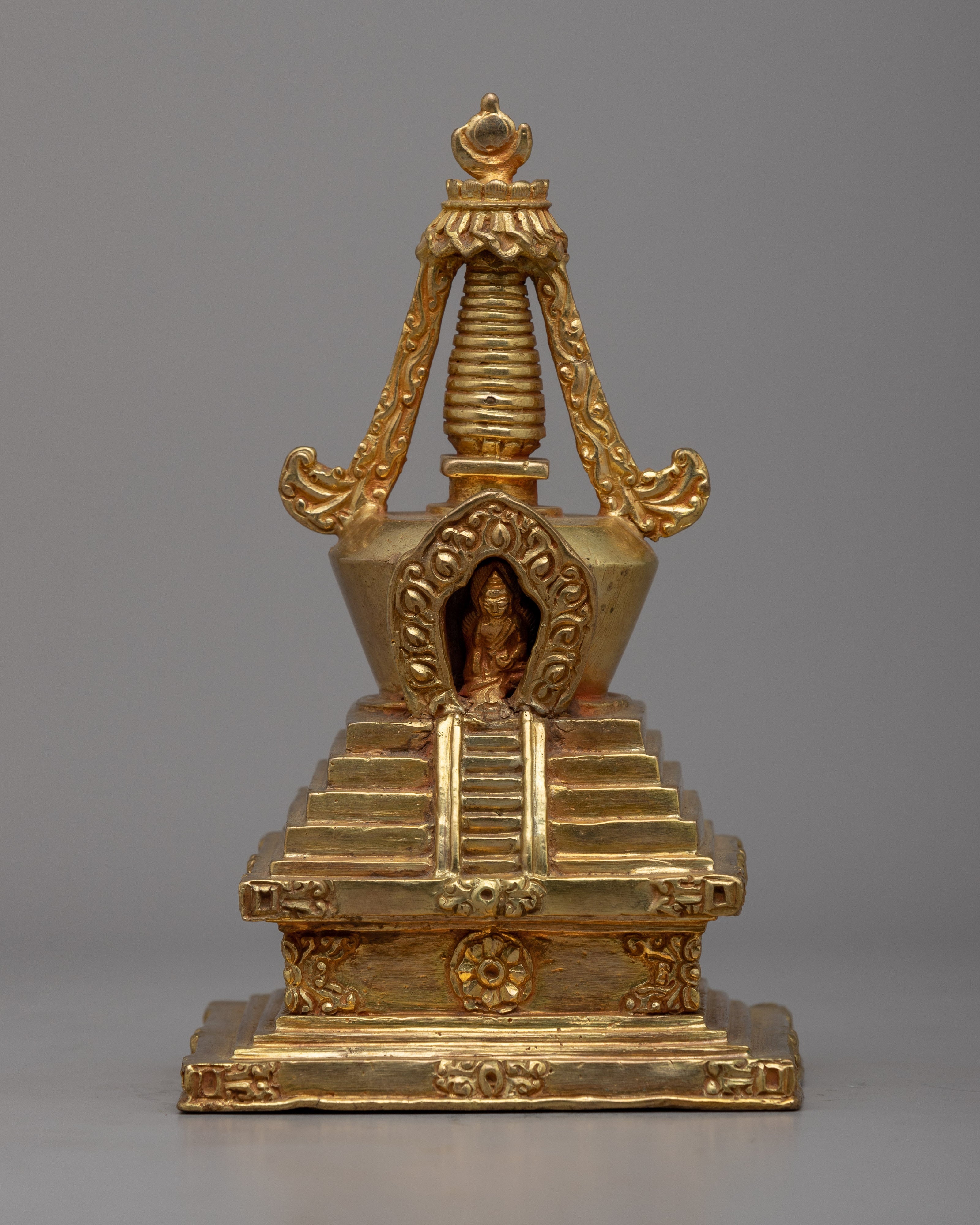 Sacred Stupa Statue