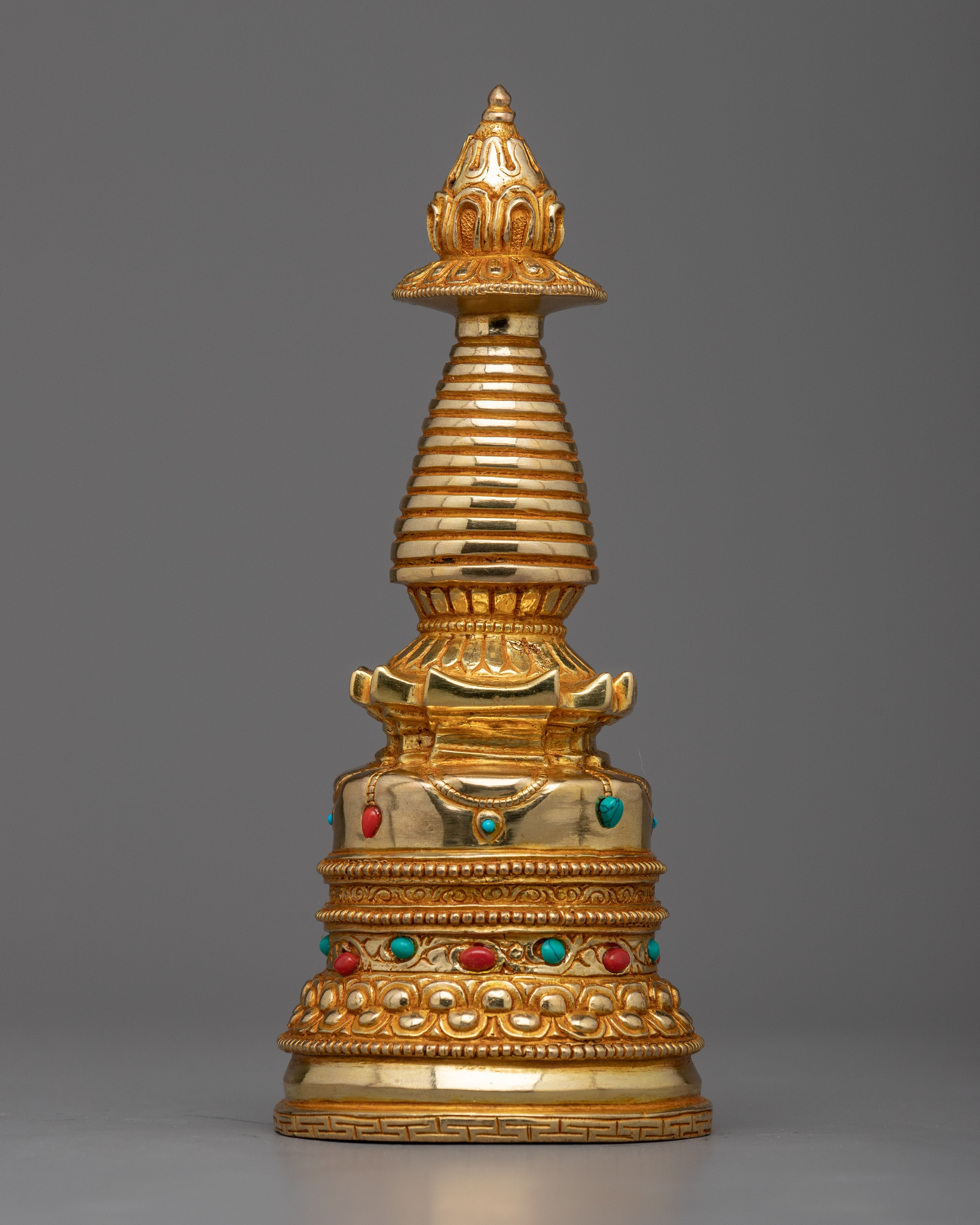 Tibetan Copper Stupa