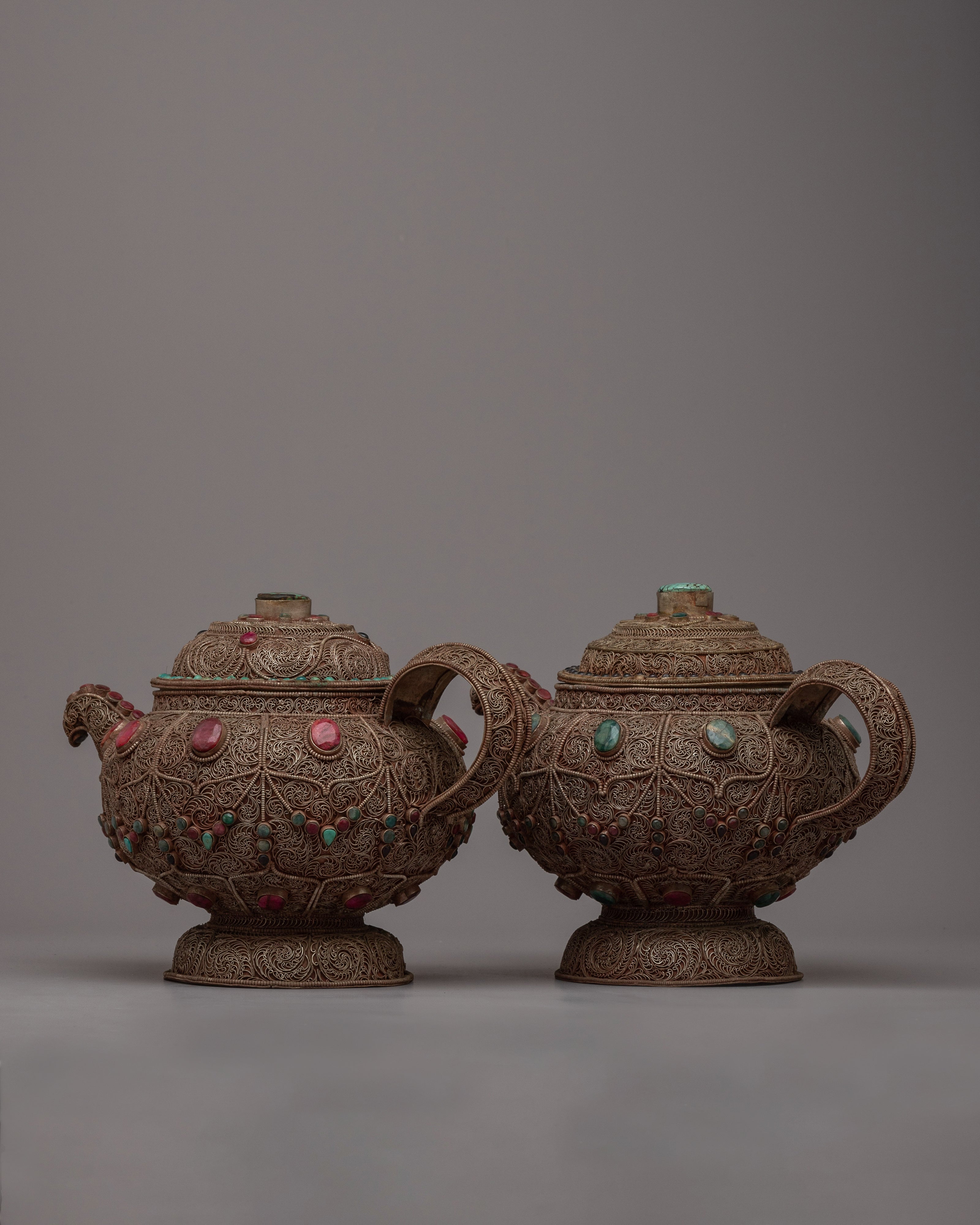 Traditional Tibetan Tea Set | Cherish the Essence of Tibetan Culture