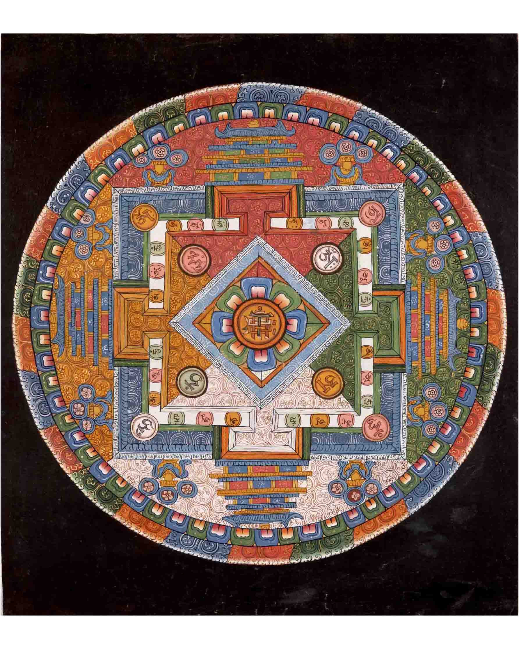 Kalachakra Mantra Symbol | Wall Decoration