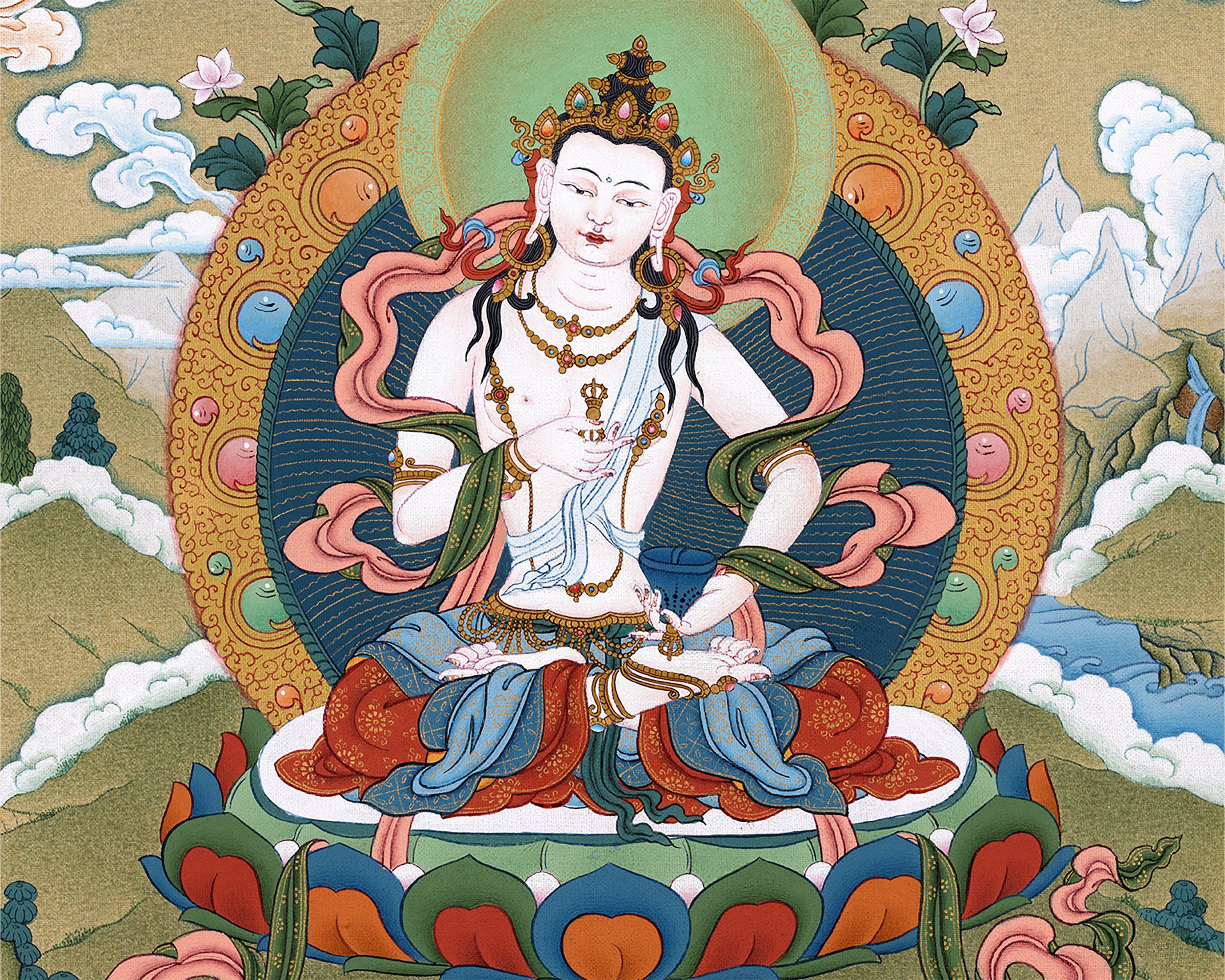 vajrasattva thangka