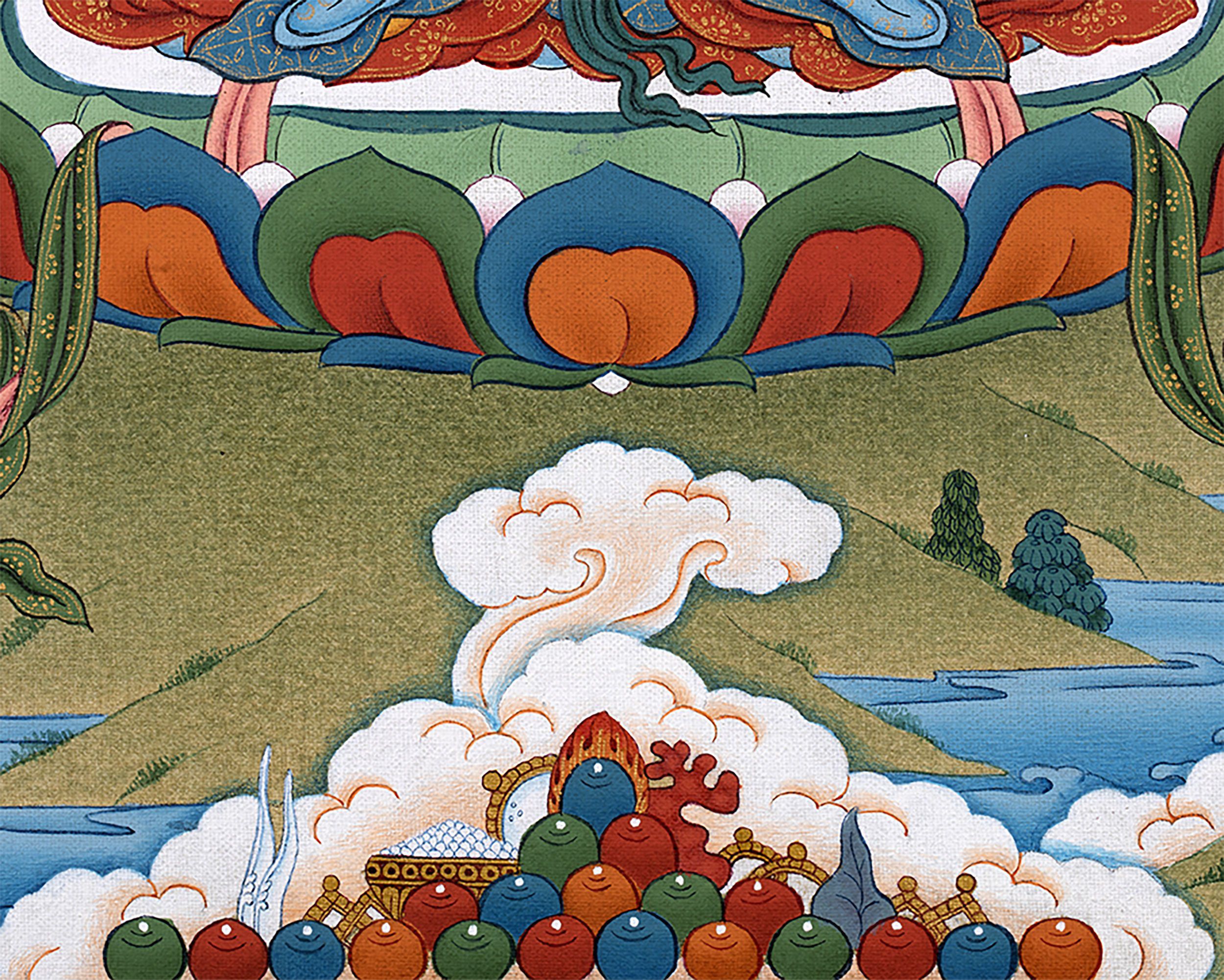 Dorje Sempa Thangka | Consort | Meditational Deity