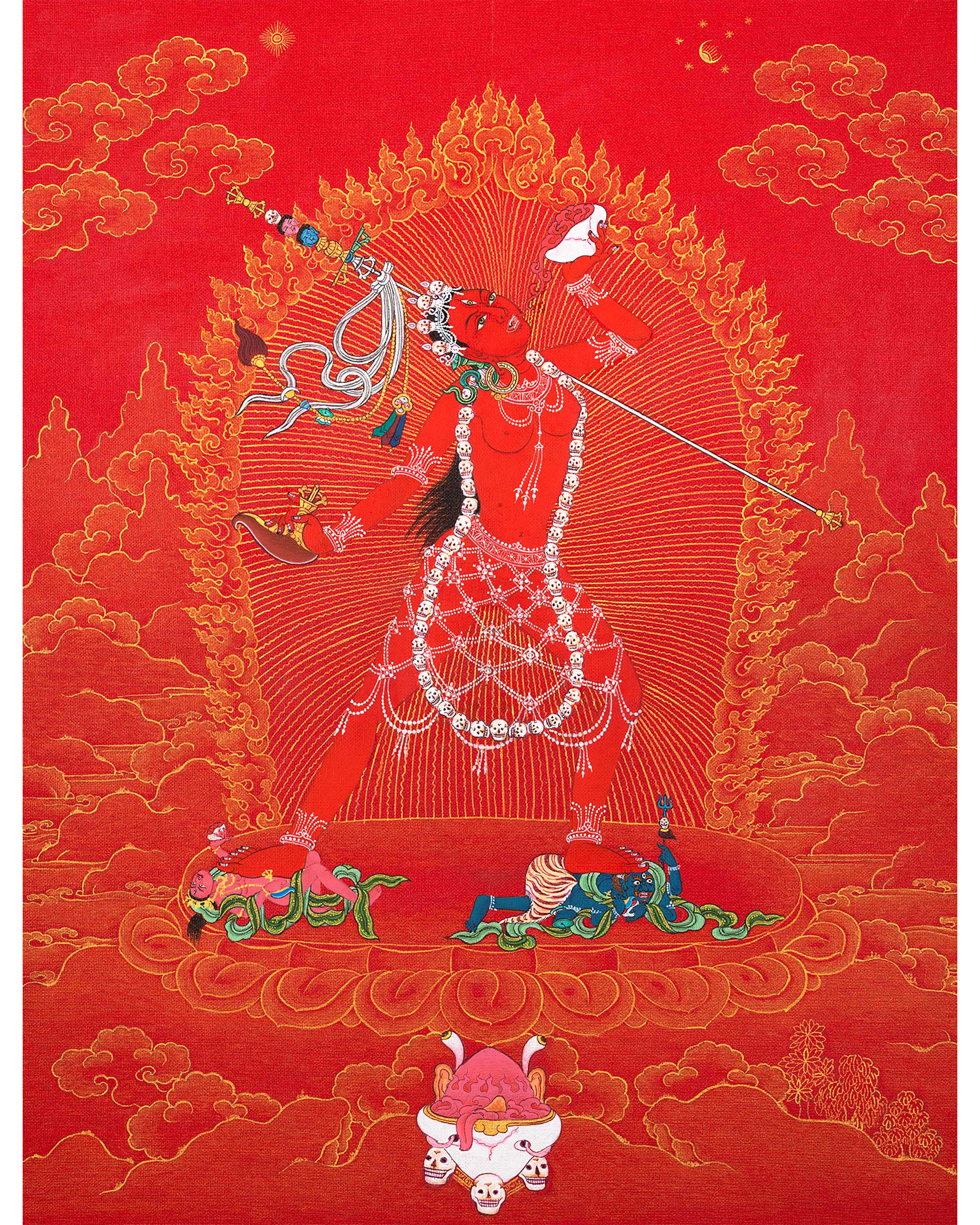Dakini Vajrayogini Thangka