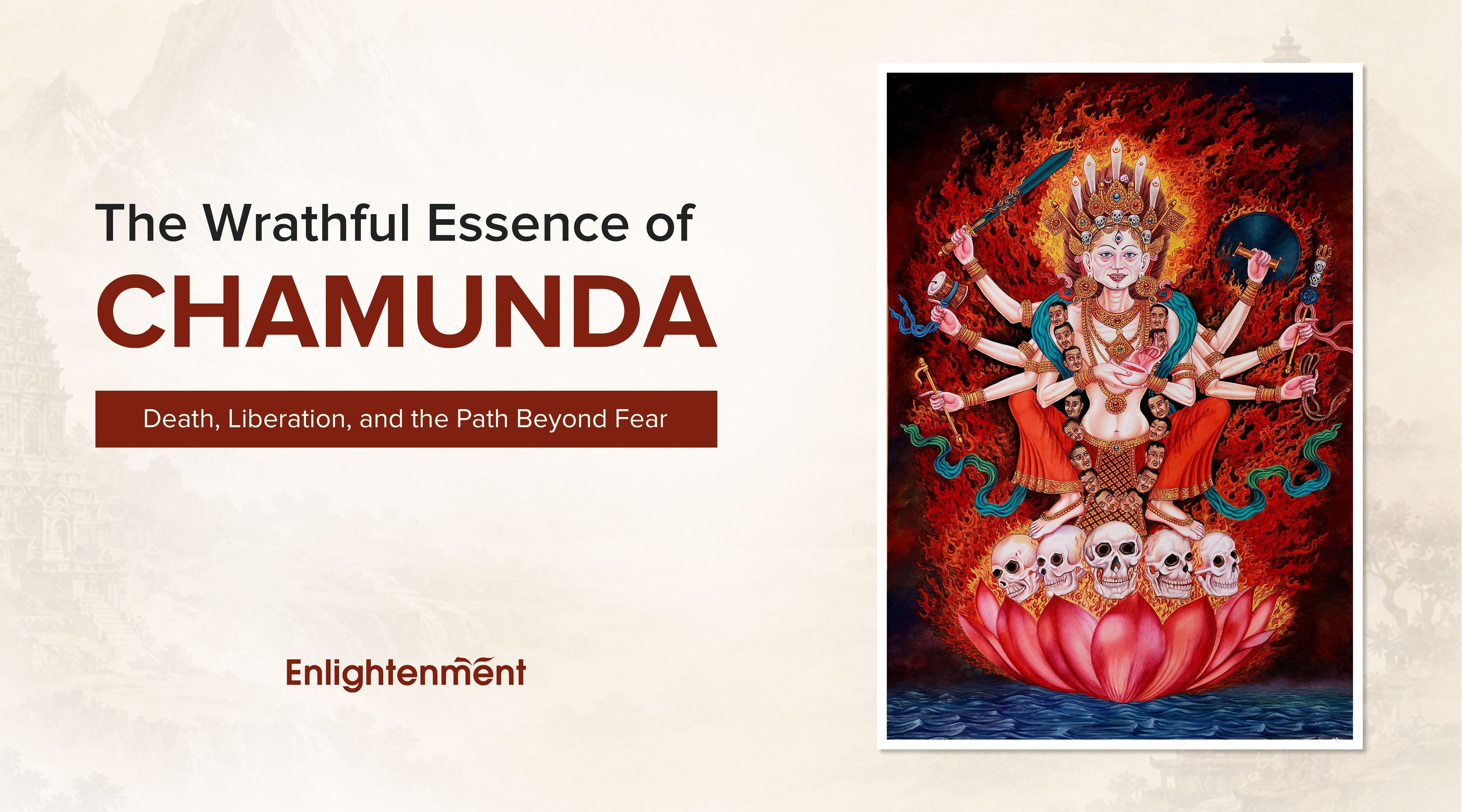The Wrathful Essence of Chamunda: Death, Liberation, and the Path Beyond Fear