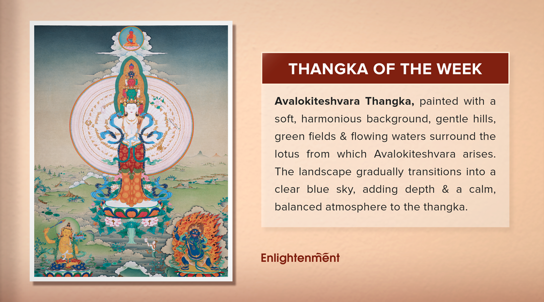 Exploring the Spiritual Symbolism of the 1000-Armed Avalokiteshvara Thangka: Compassion, Wisdom, and Power