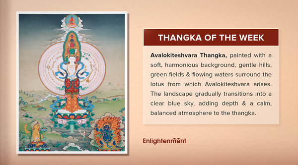 Exploring the Spiritual Symbolism of the 1000-Armed Avalokiteshvara Thangka: Compassion, Wisdom, and Power