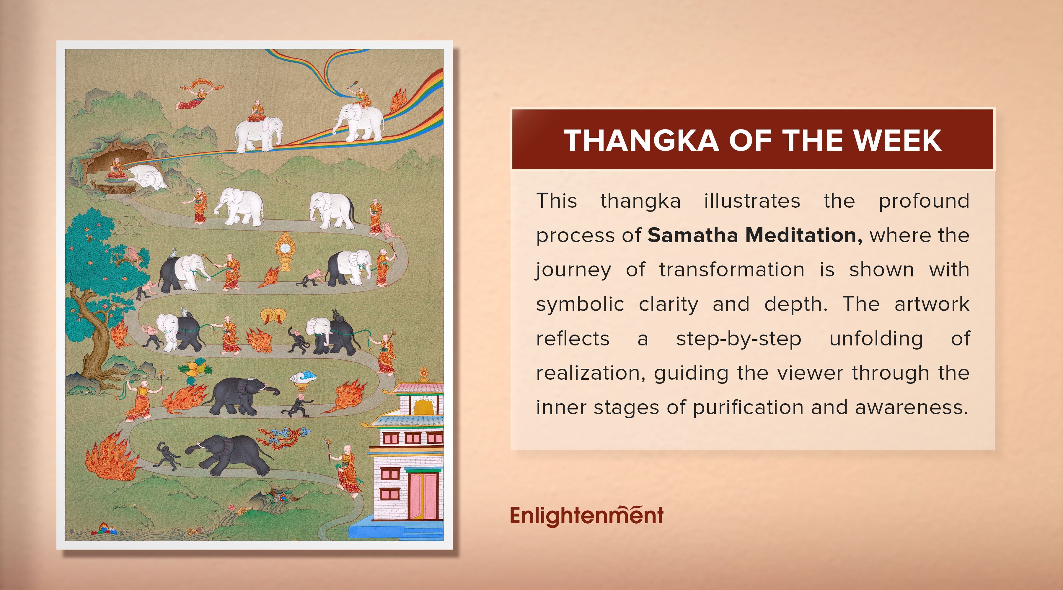 Samanta Meditation Thangka: A Visual Journey of Inner Transformation and Awakening