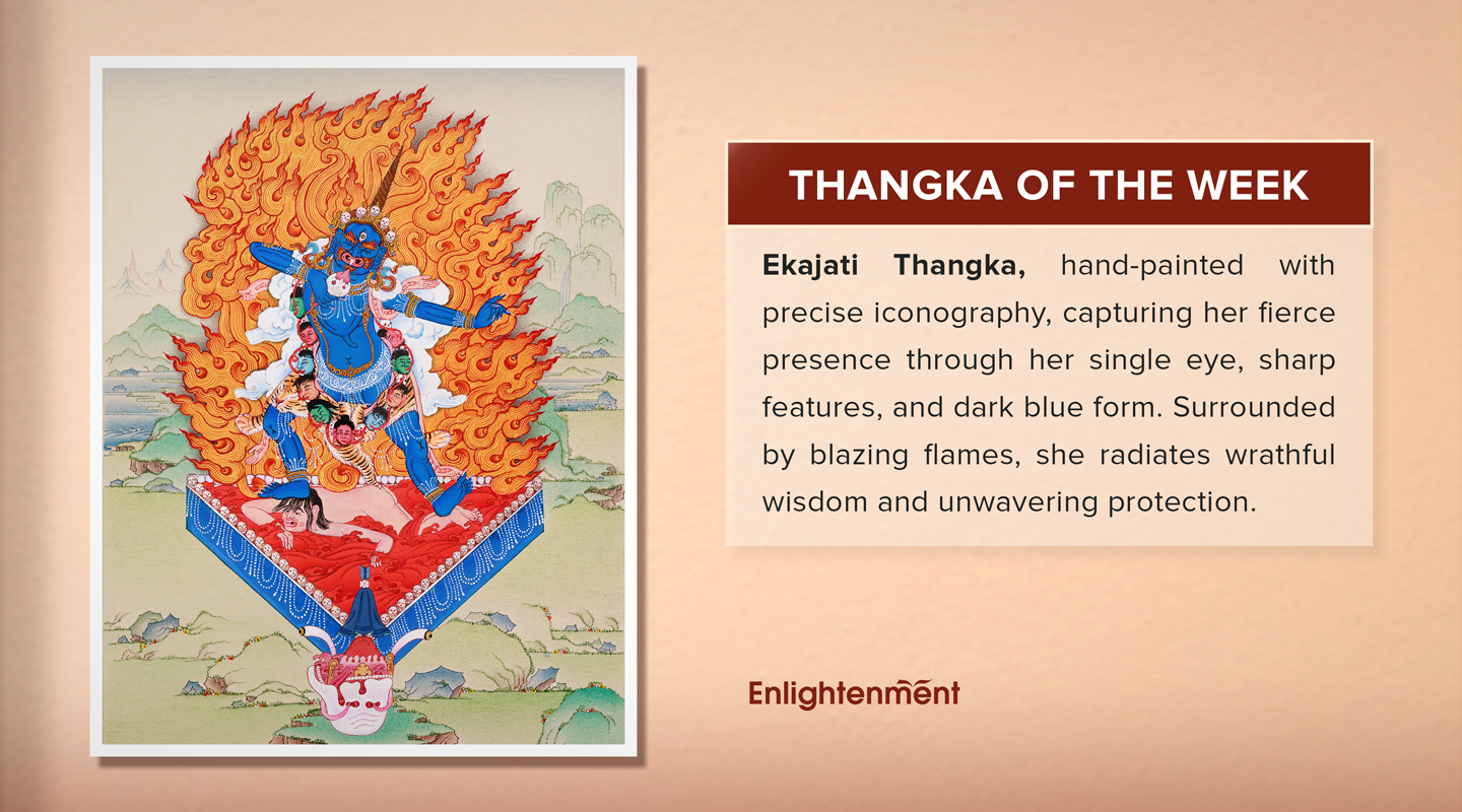 The Fierce Protector Goddess Ekajati | Protector of the Nyingma Linage