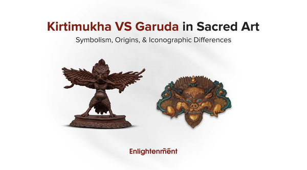 Kirtimukha vs Garuda in Sacred Art: Symbolism, Origins, and Iconographic Differences