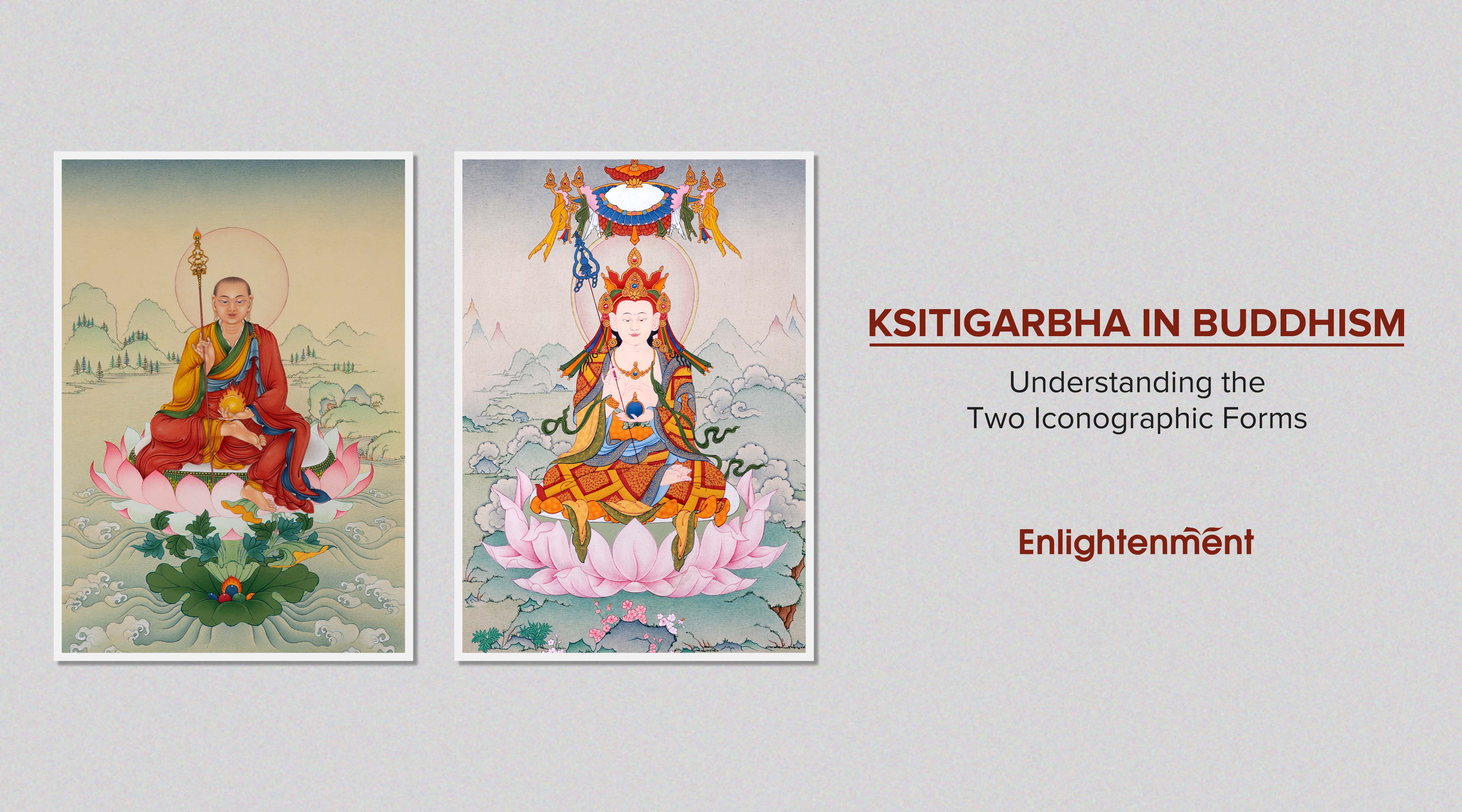 Ksitigarbha in Buddhism: Understanding the Two Iconographic Forms