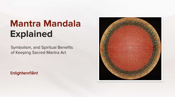 Mantra Mandala Explained: Meaning, Symbolism, and Spiritual Benefits of Keeping Sacred Mantra Art