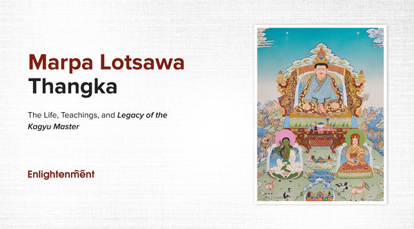 Marpa Lotsawa Thangka: The Life, Teachings, and Legacy of the Kagyu Master