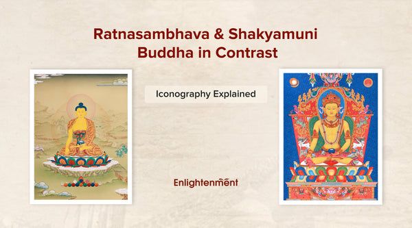 Ratnasambhava and Shakyamuni Buddha in Contrast: Iconography Explained