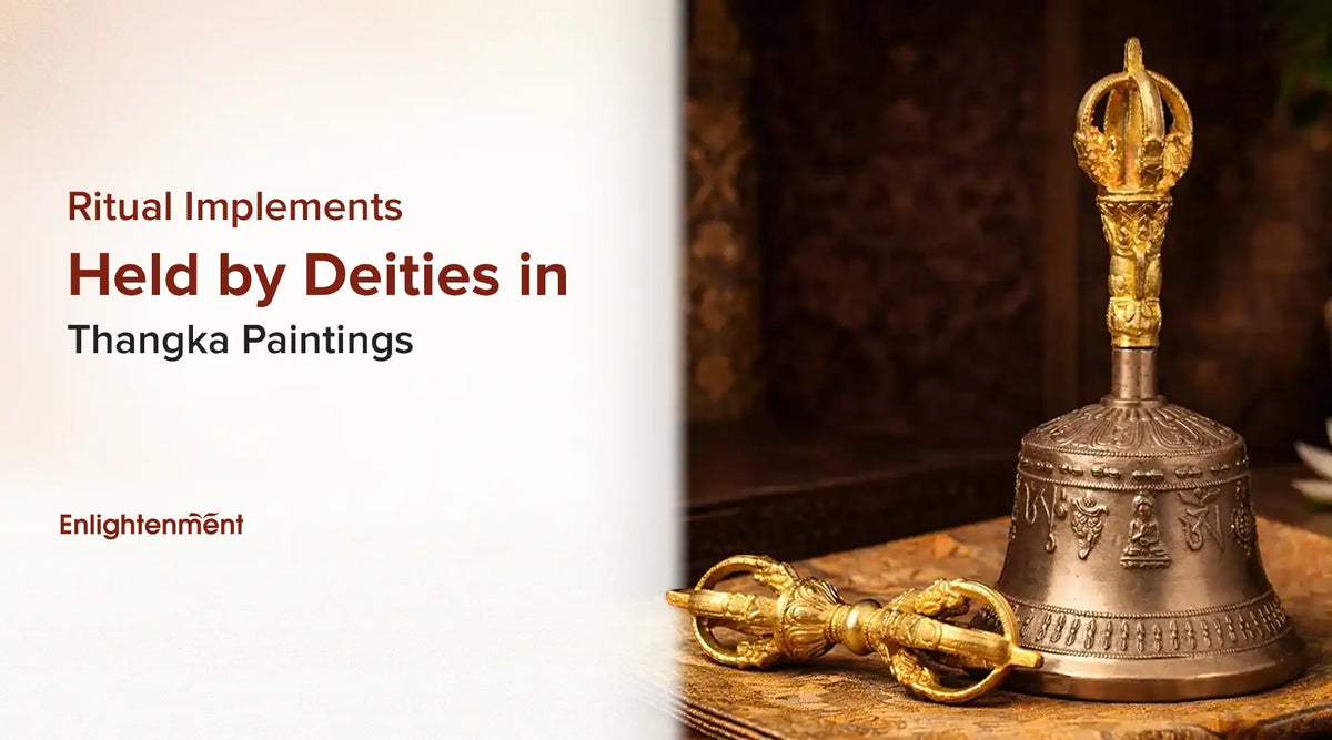 Ritual Implements Held by Deities in Thangka Paintings