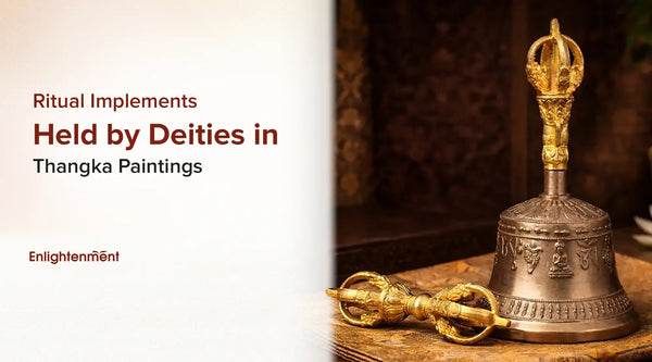 Ritual Implements Held by Deities in Thangka Paintings
