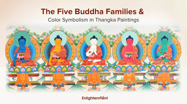 The Five Buddha Families and Color Symbolism in Thangka Paintings