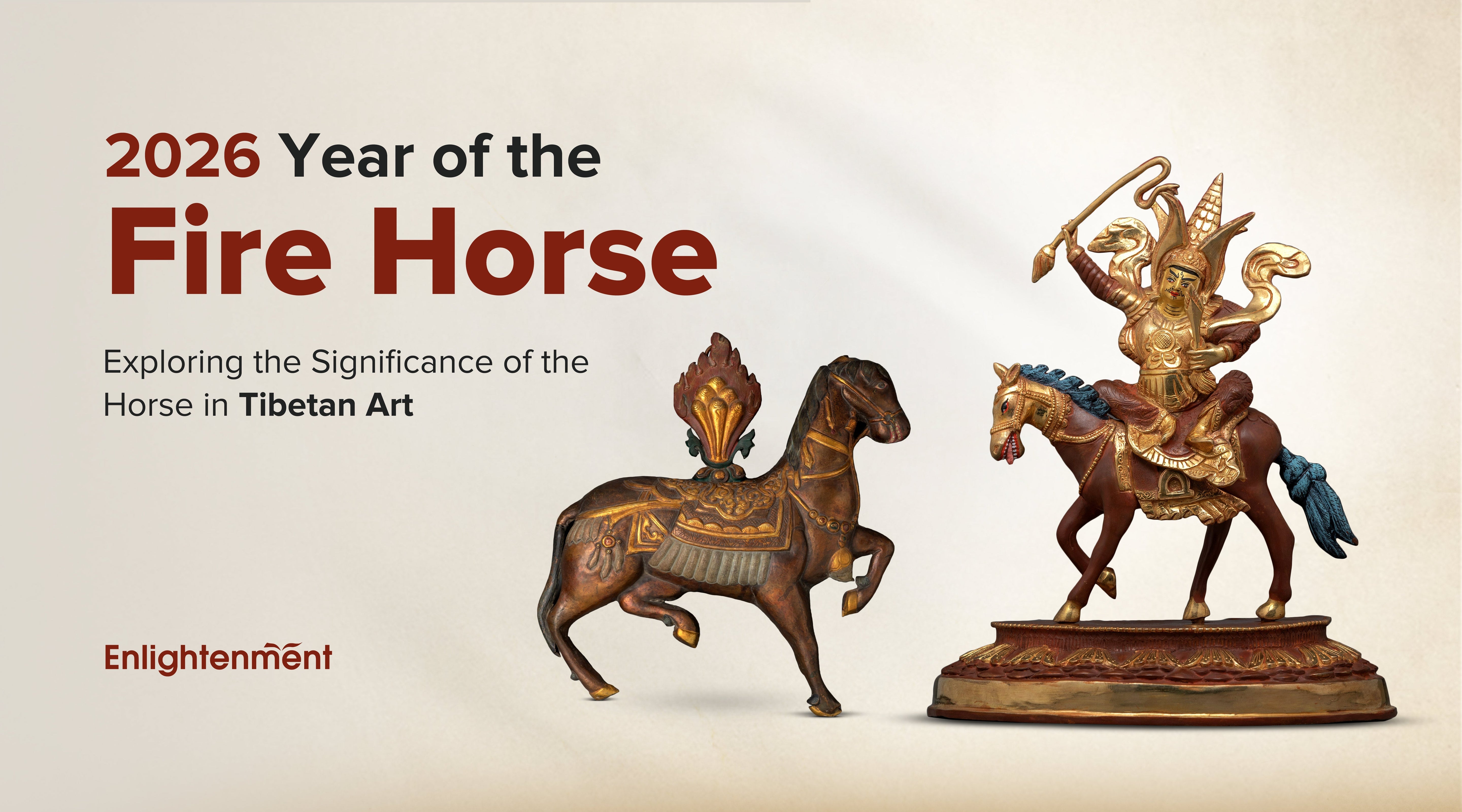 Year of the Fire Horse 2026: Exploring the Significance of the Horse in Tibetan Art