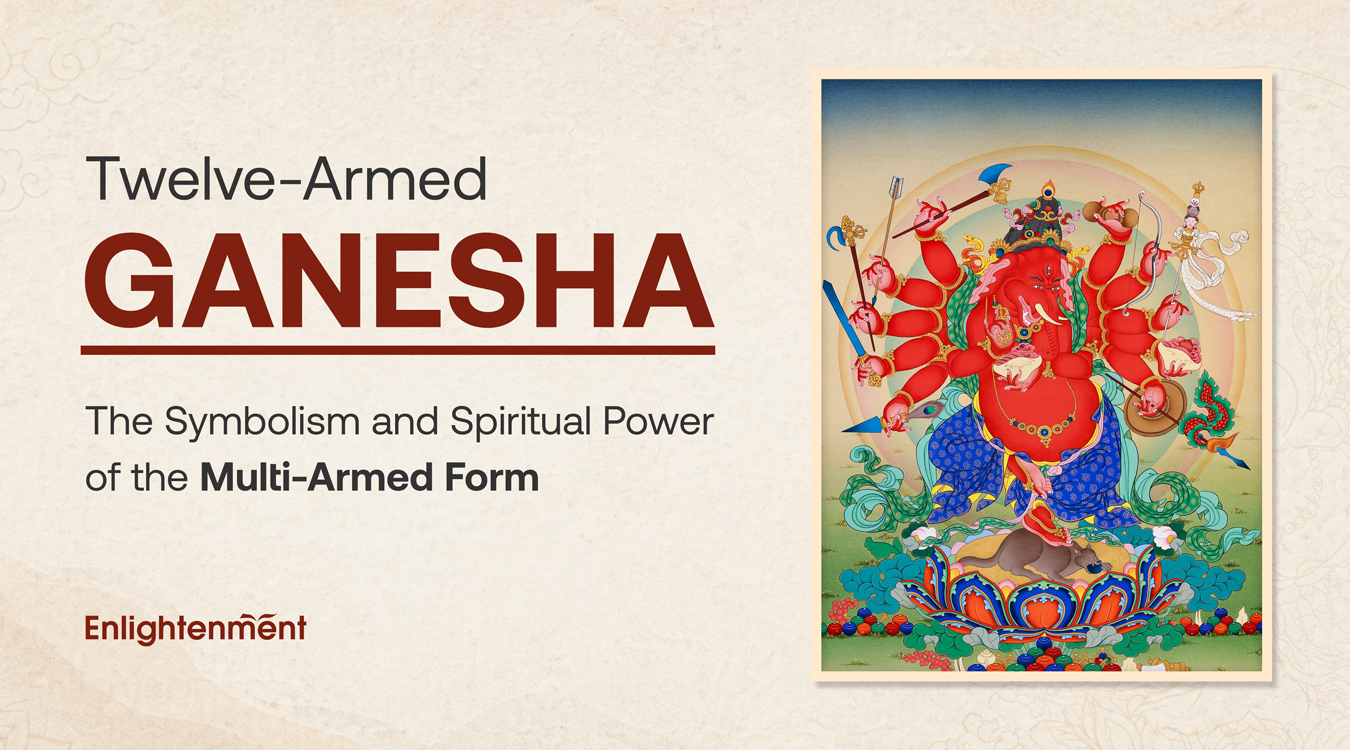 Twelve-Handed Ganesha: The Symbolism and Spiritual Power of the Multi-Armed Form