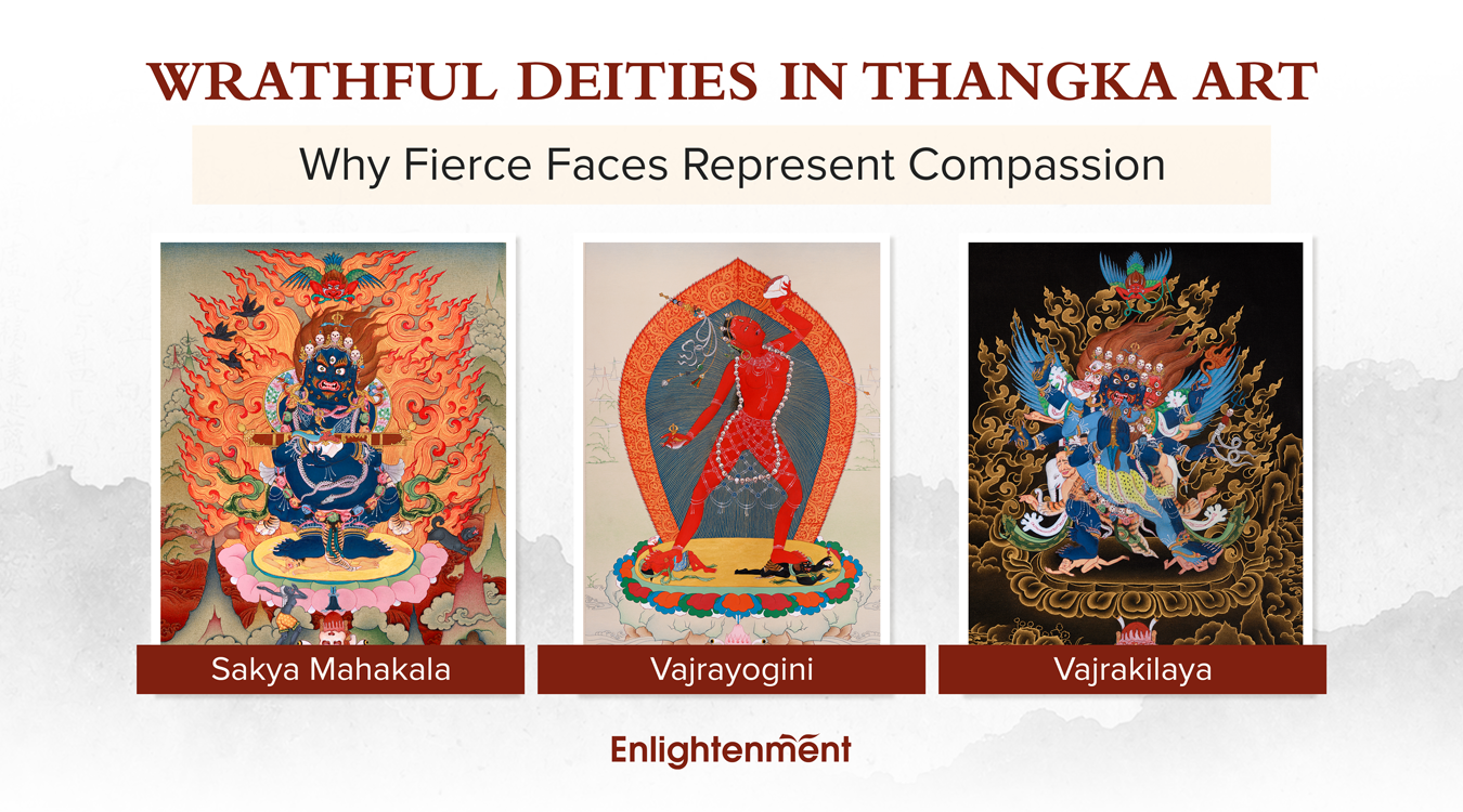 Wrathful Deities in Thangka Art: Why Fierce Faces Represent Compassion