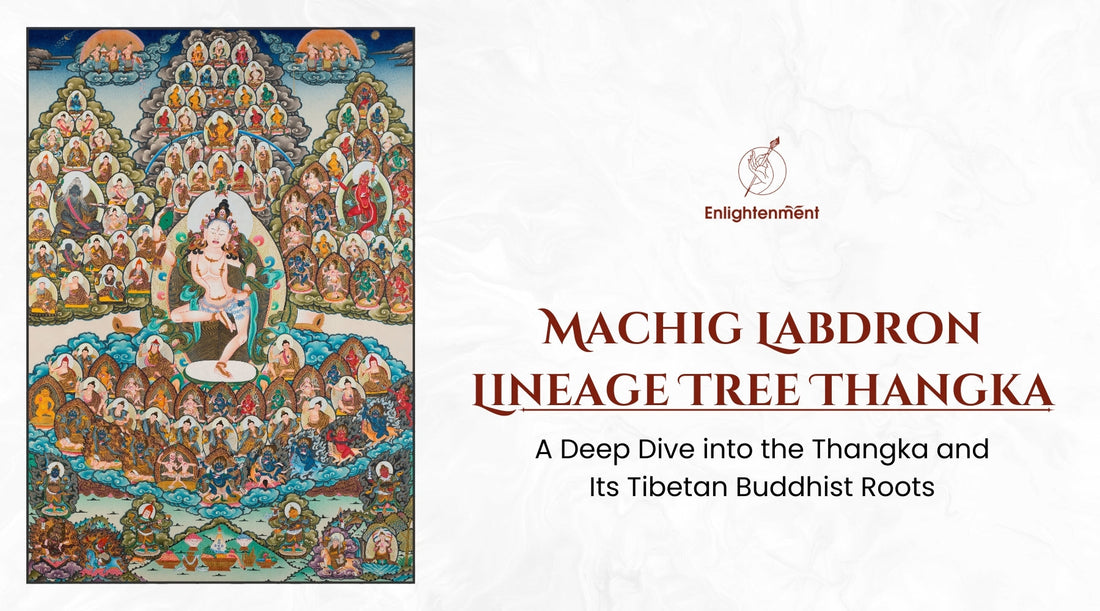 Machig Labdrön Lineage Tree Thangka: A Deep Dive into the Thangka and