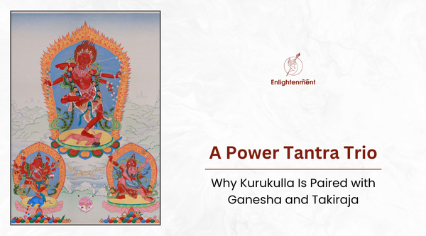 Kurukulla Paired with Ganesha and Takiraja blog
