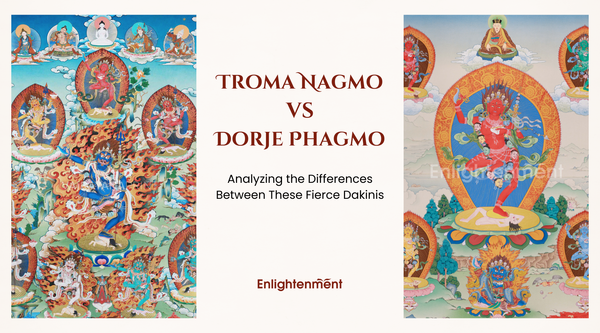 Troma Nagmo vs. Dorje Phagmo: Analyzing the Differences Between These Fierce Dakinis
