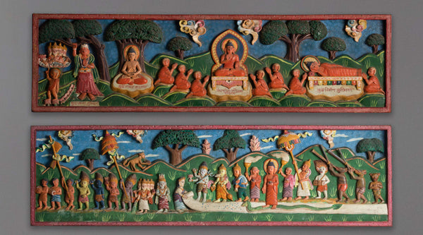 Wooden Thangka