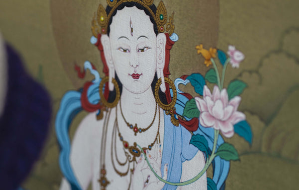 White Tara Thangka
