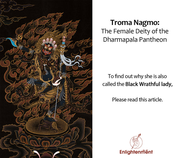 why is troma nagmo called a black wrathful lady?
