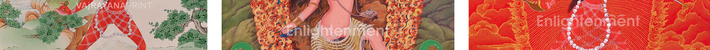Embracing the Divine Feminine: Exploring Red Dakini Vajrayogini in Buddhist Tantra