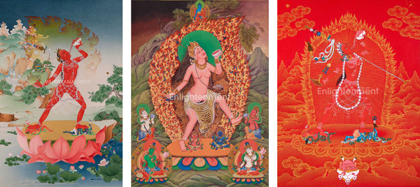 Embracing the Divine Feminine: Exploring Red Dakini Vajrayogini in Buddhist Tantra