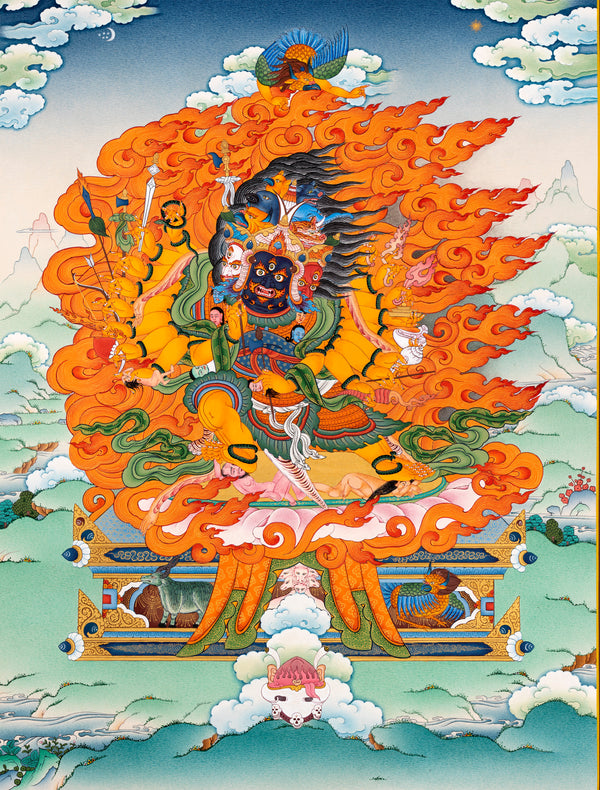 Zhang-Zhung Meri Thangka