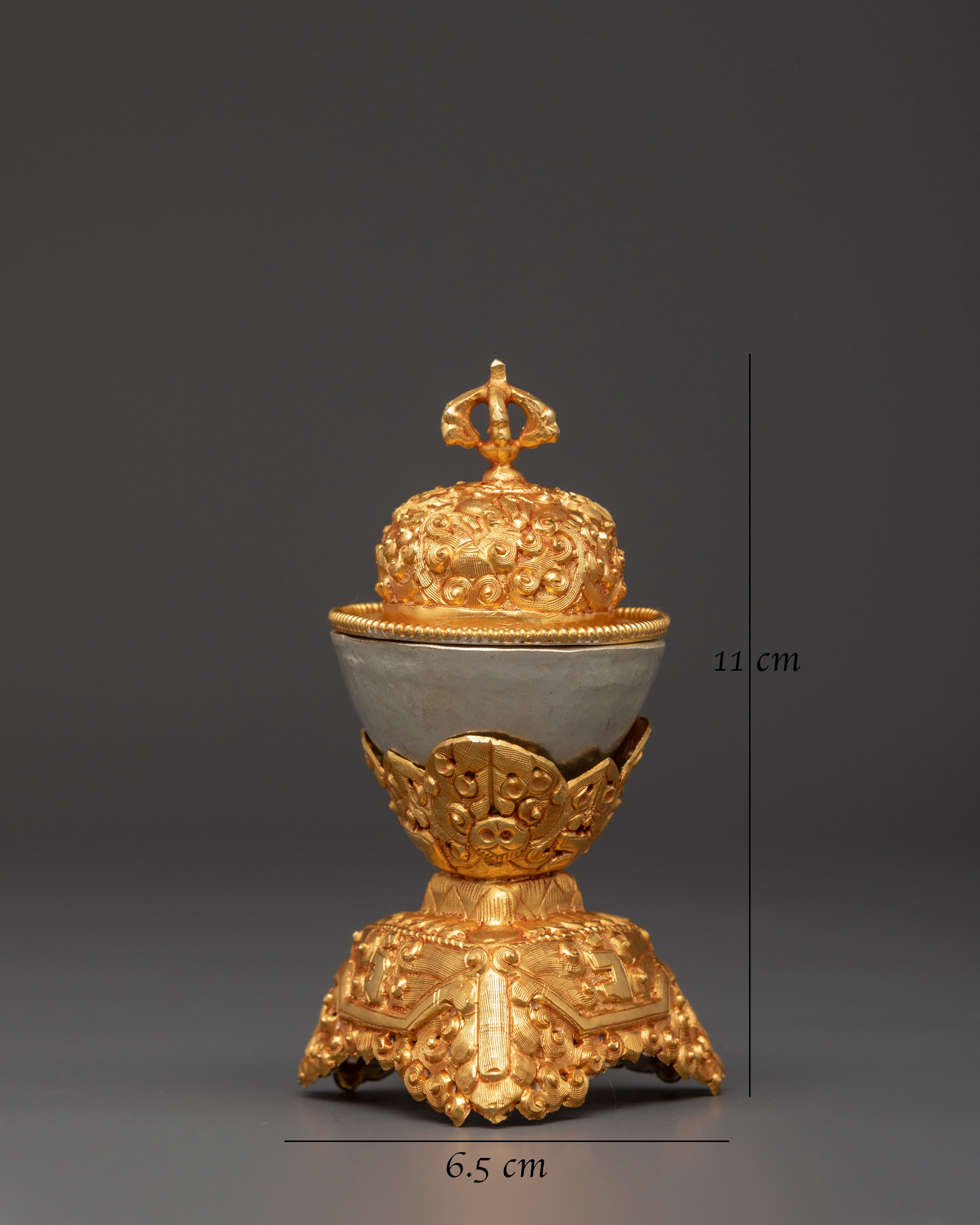 Ritualistic Skull Goblet Set | for Sacred Rituals