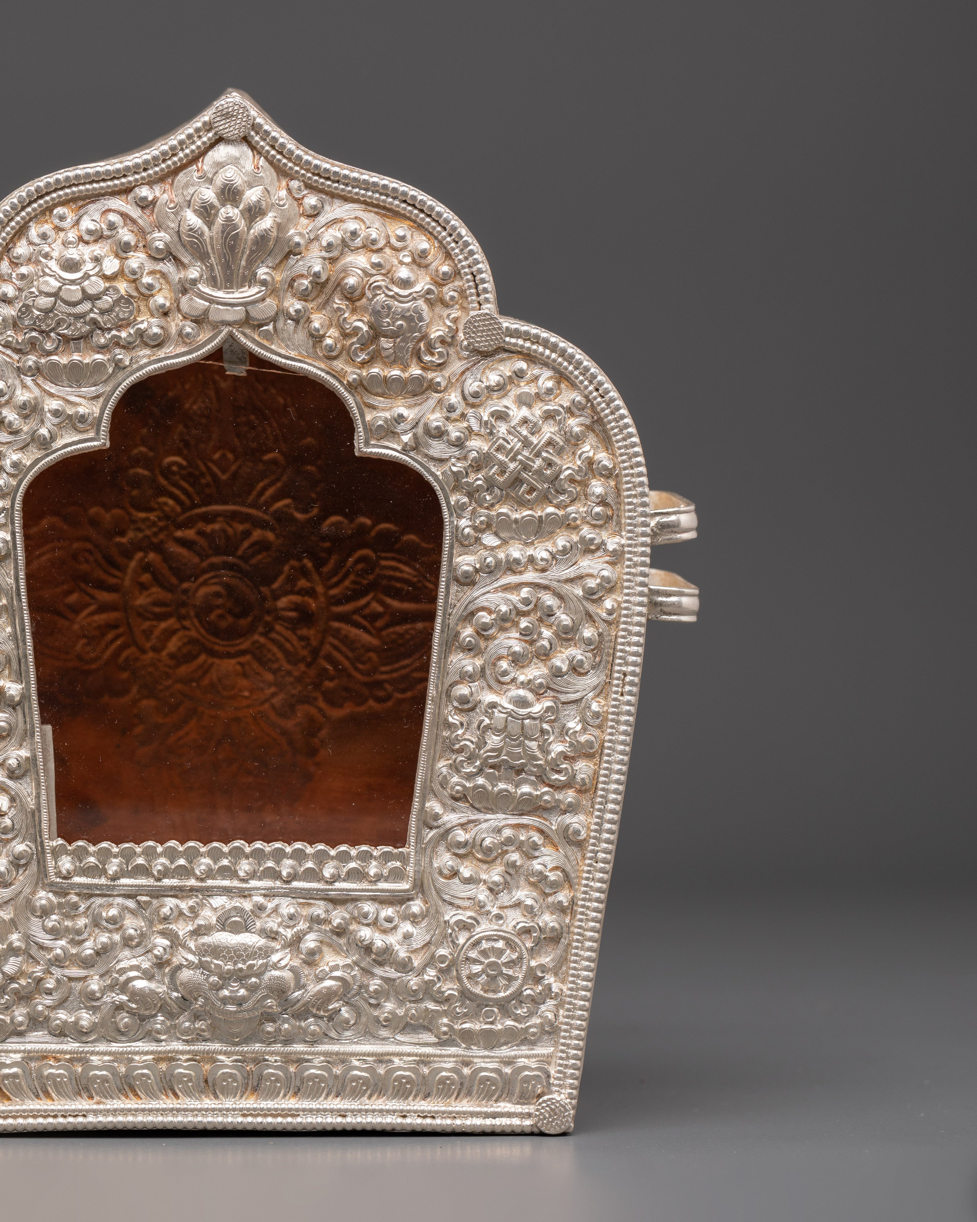 Handcrafted Traditional Ghau Box | Spiritual Gift for Puja & Rituals