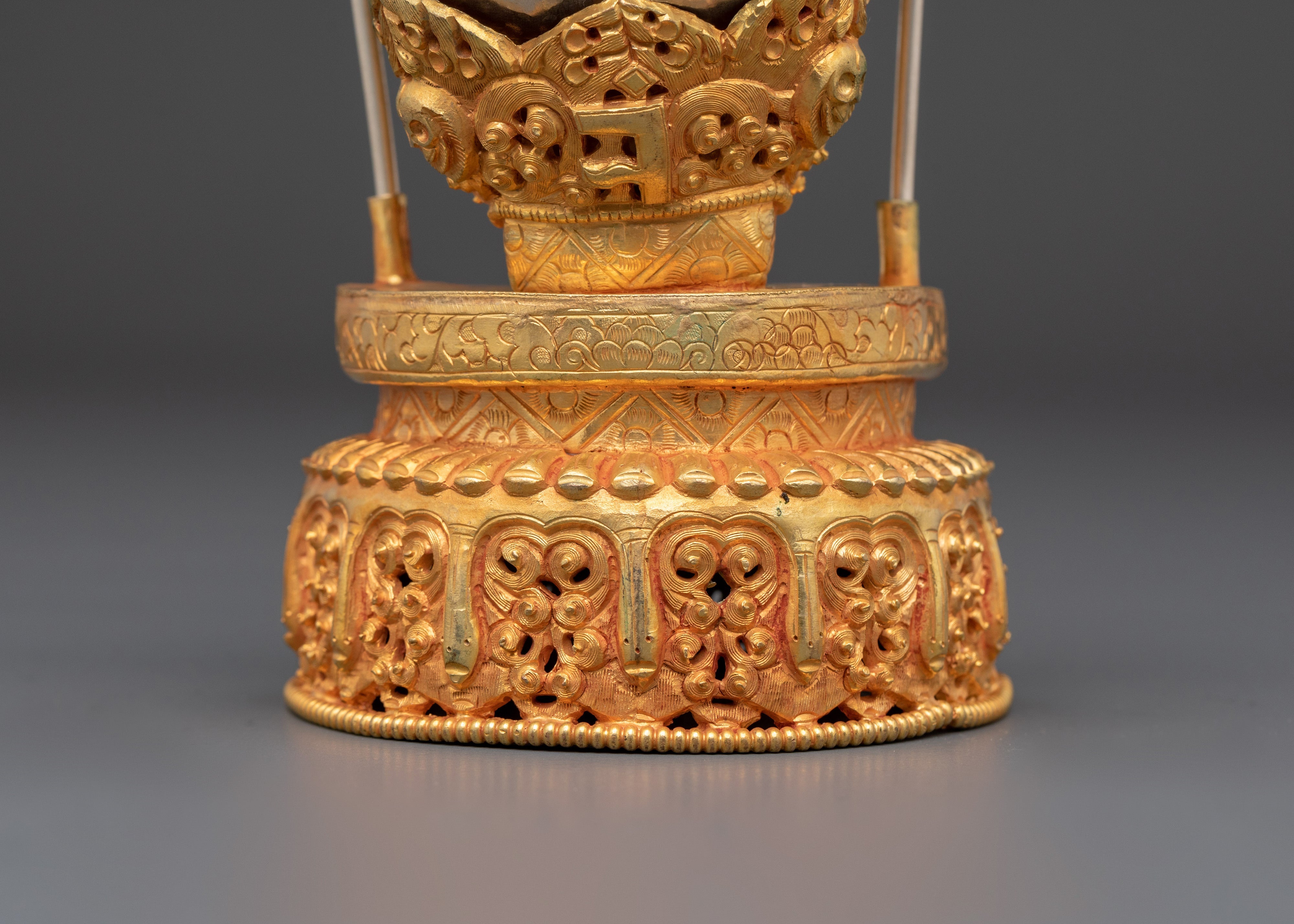 Spiritual Handcrafted Kapala | Buddhist Shrine Decor
