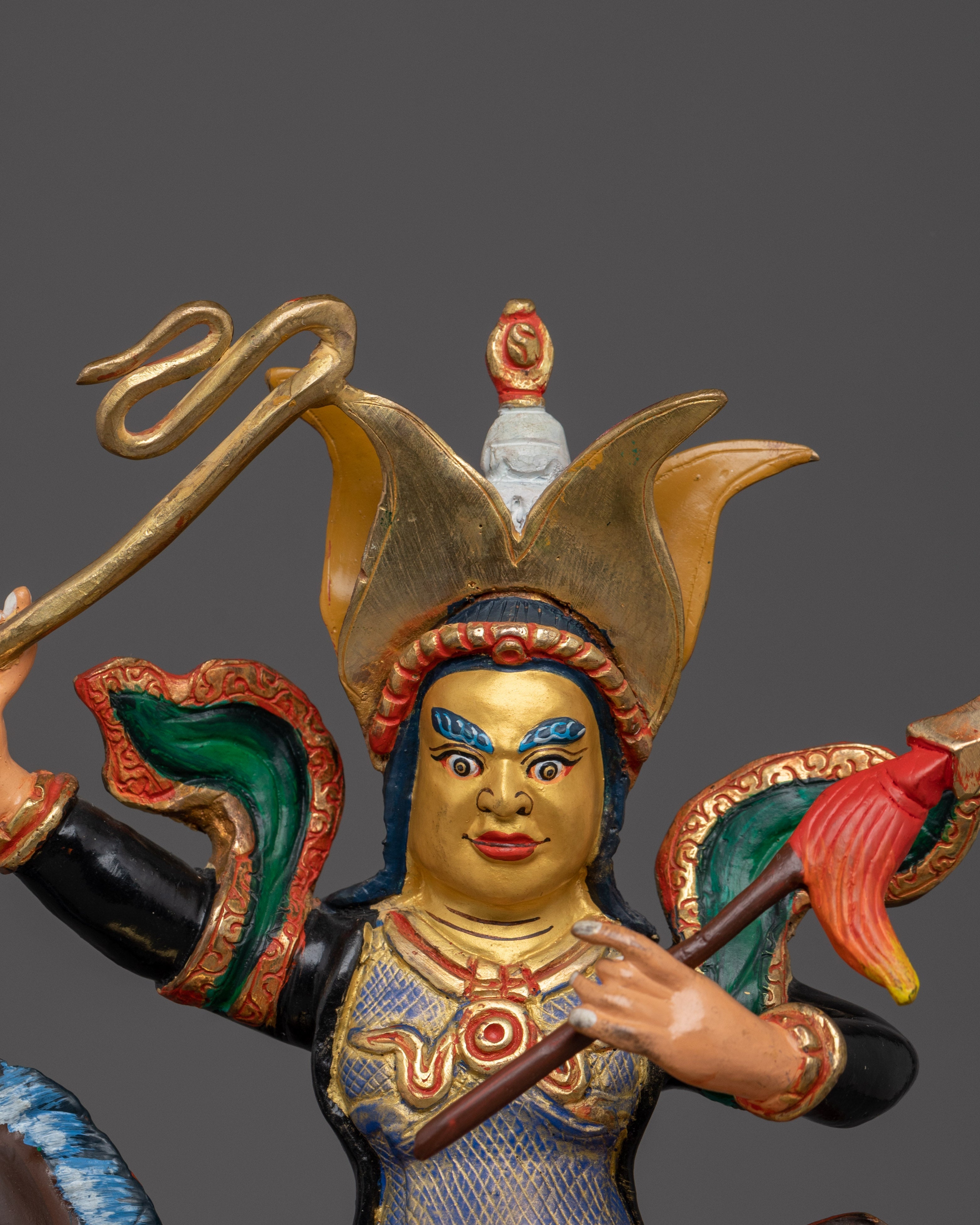 Statue of King Gesar | Unifier and Protector Deity