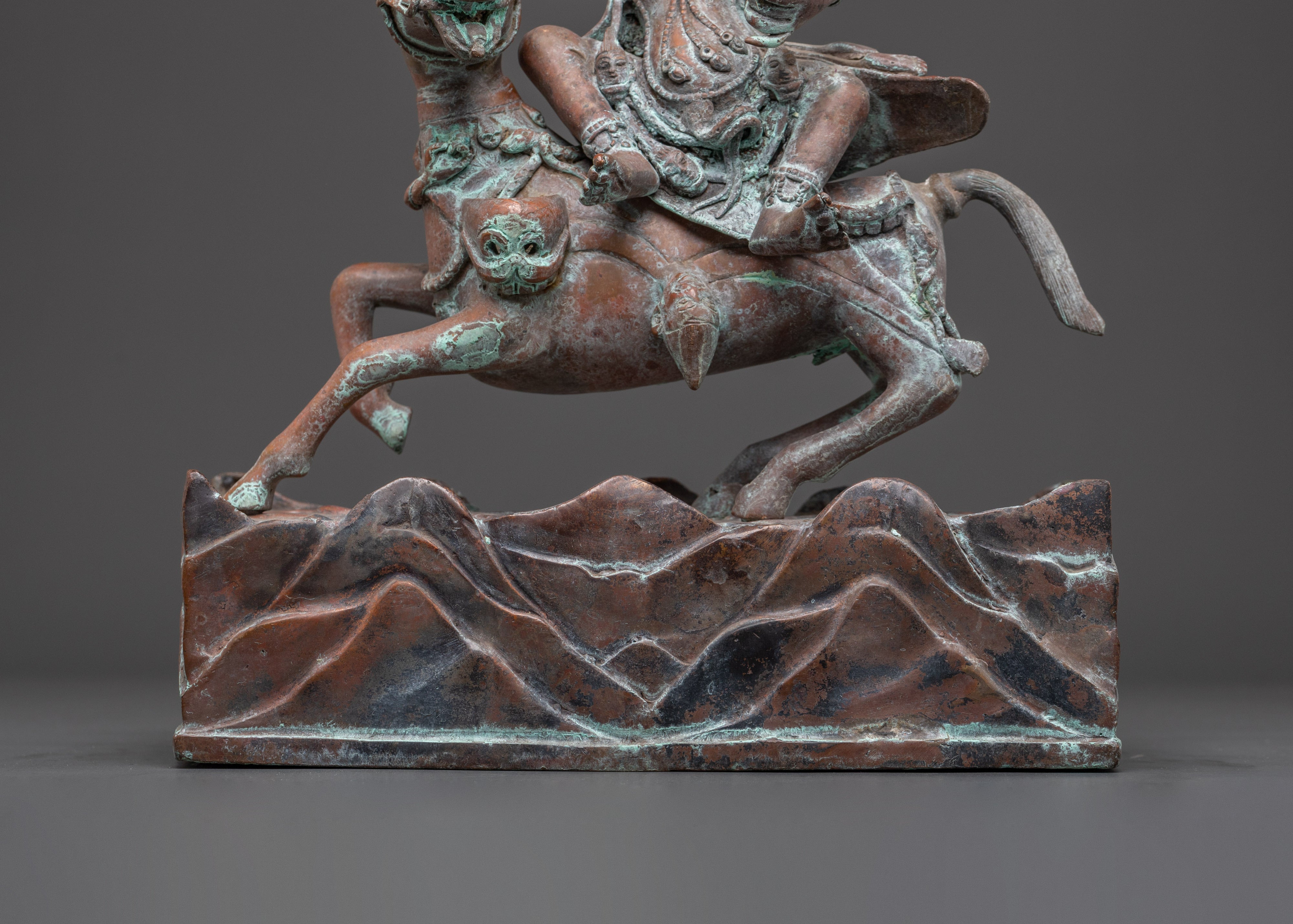 Dharma Protector Palden Lhamo | Fierce Guardian Deity Sculpture