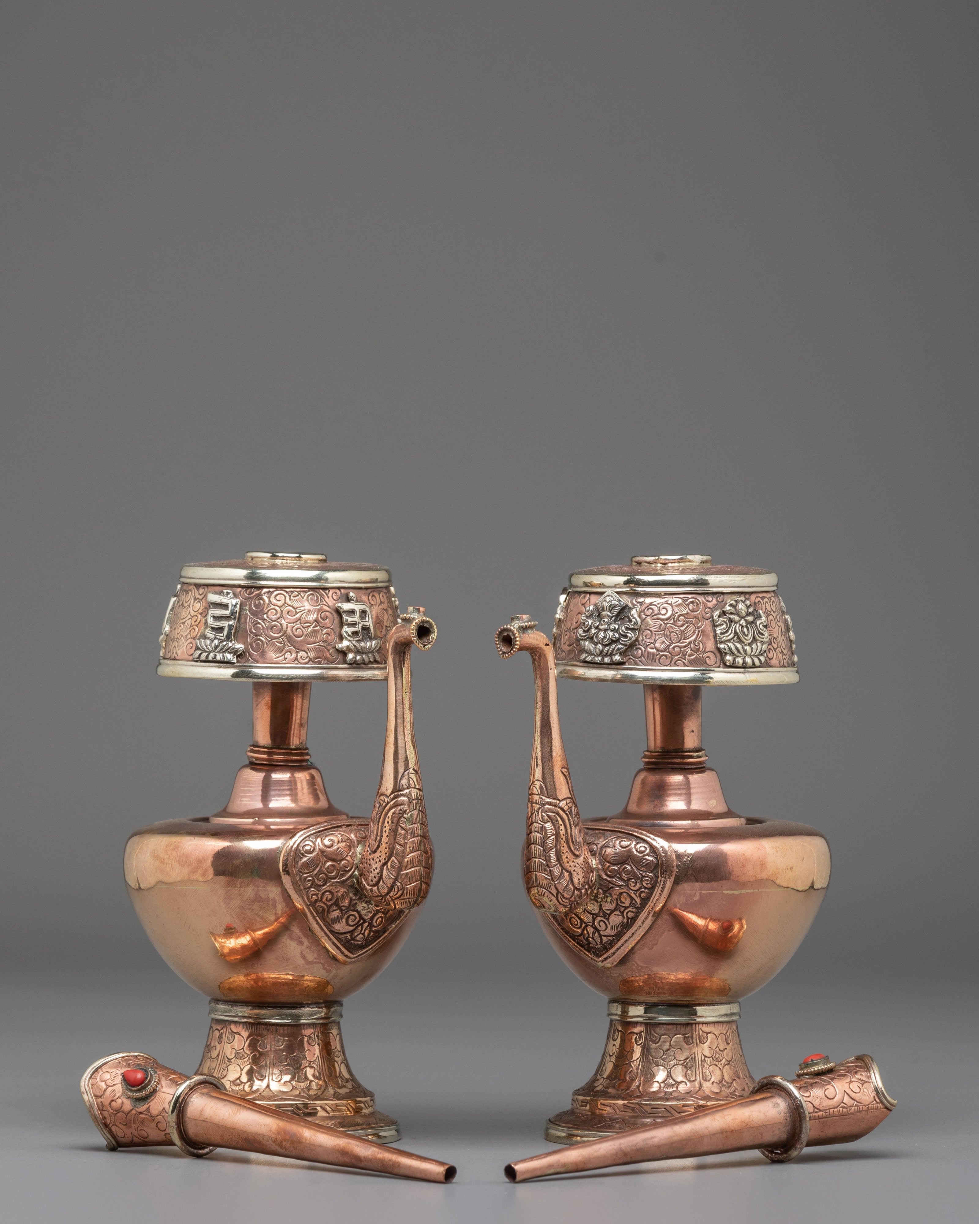 Handmade Buddhist Bhumba Set | Symbol of Purity